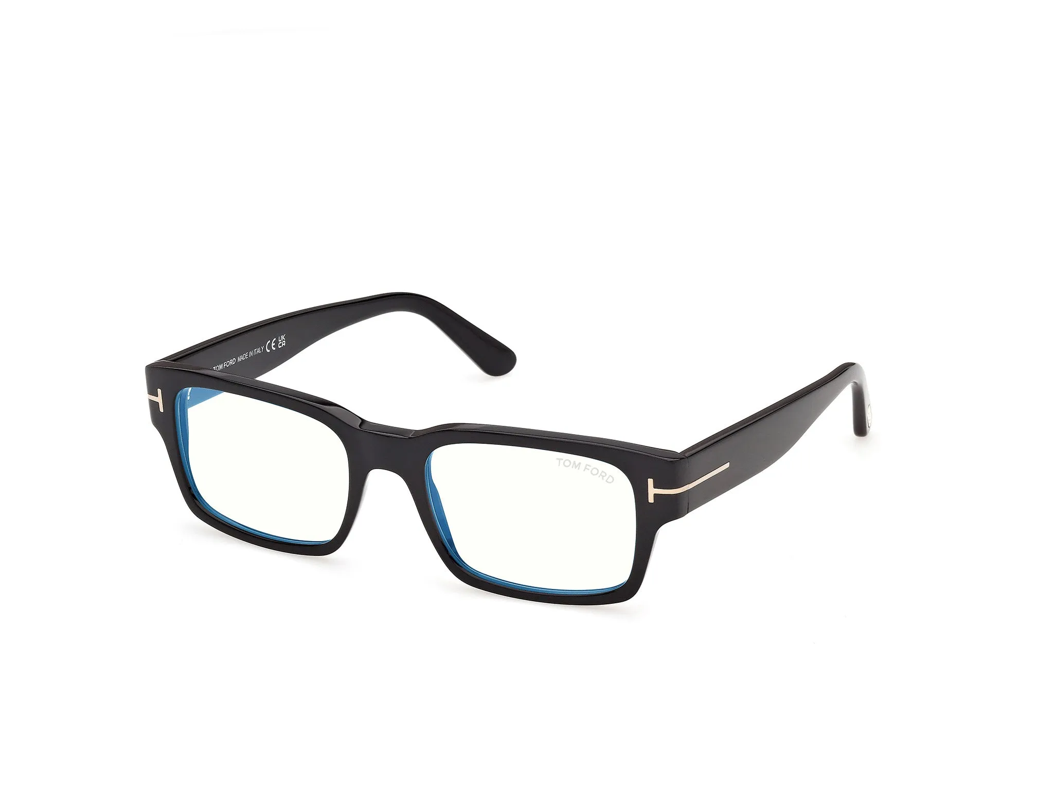 TOM FORD FT6179-B 1 Montature da vista Acetato Nero Squadrata Normale - immagine 1