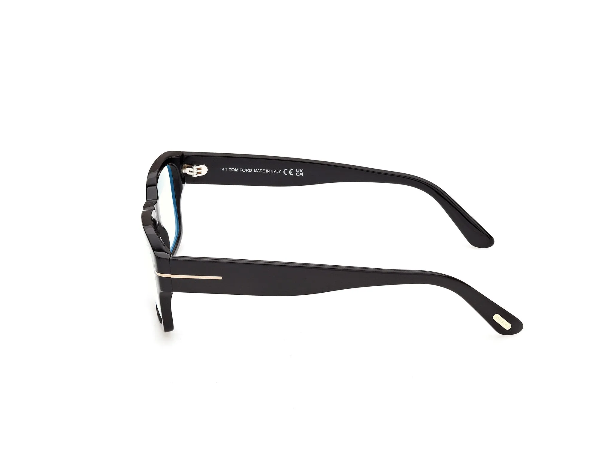 TOM FORD FT6179-B 1 Montature da vista Acetato Nero Squadrata Normale - immagine 3