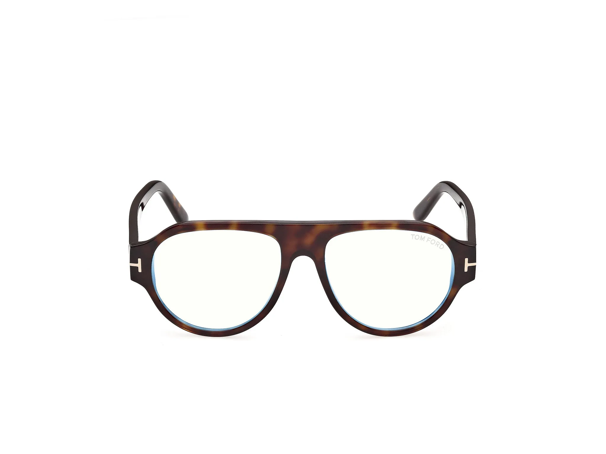 TOM FORD FT6178-B 52 Montature da vista Acetato Havana Pilot Normale - immagine 2