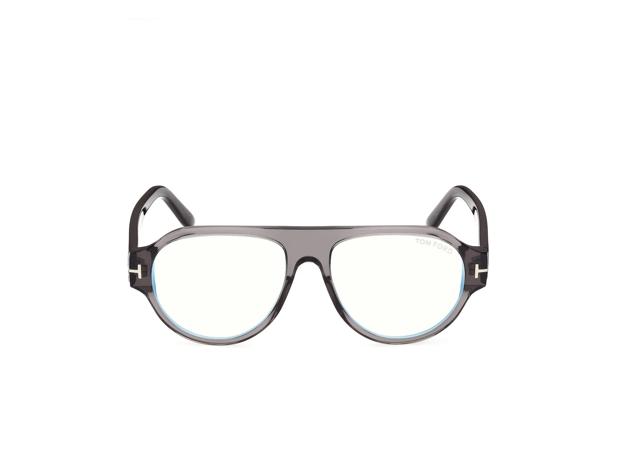 TOM FORD FT6178-B 20 Montature da vista Acetato Grigio Pilot Normale - immagine 2