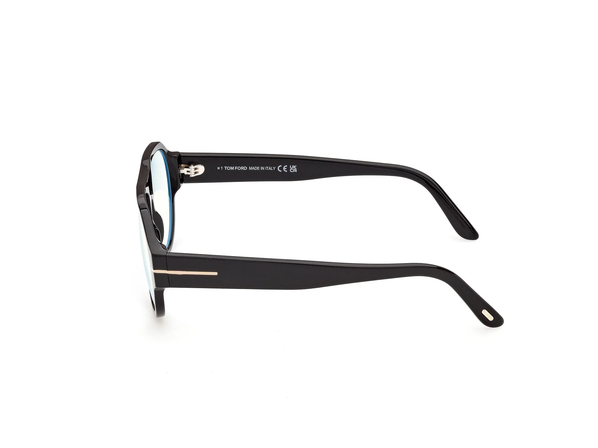 TOM FORD FT6178-B 1 Montature da vista Acetato Nero Pilot Normale - immagine 3