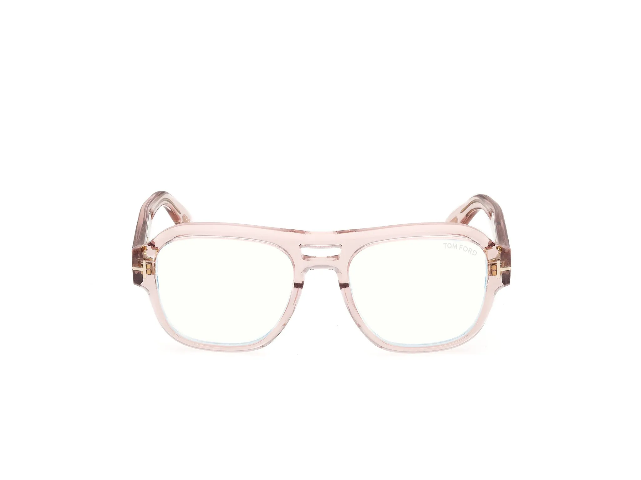 TOM FORD FT6085-B 72 Montature da vista Acetato Rosa Squadrata Normale - immagine 2