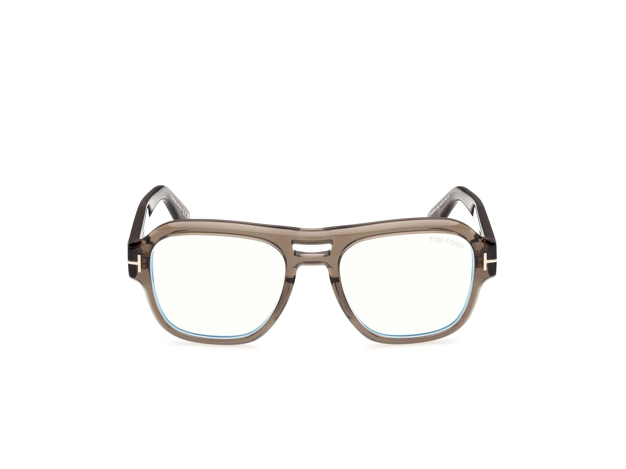 TOM FORD FT6085-B 48 Montature da vista Acetato Marrone Squadrata Normale - immagine 2