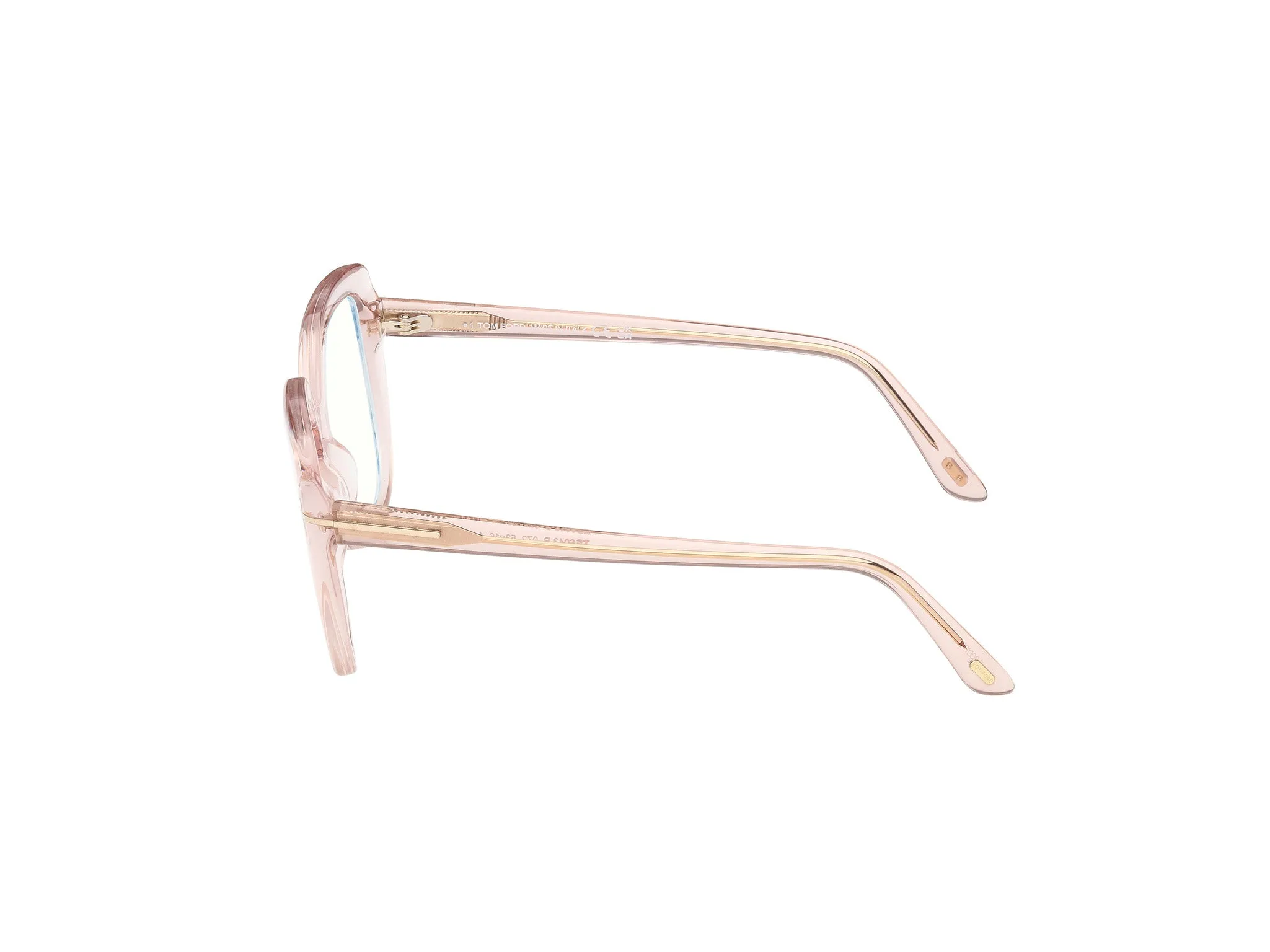 TOM FORD FT6043-B 72 Montature da vista Acetato Rosa Squadrata Normale - immagine 3