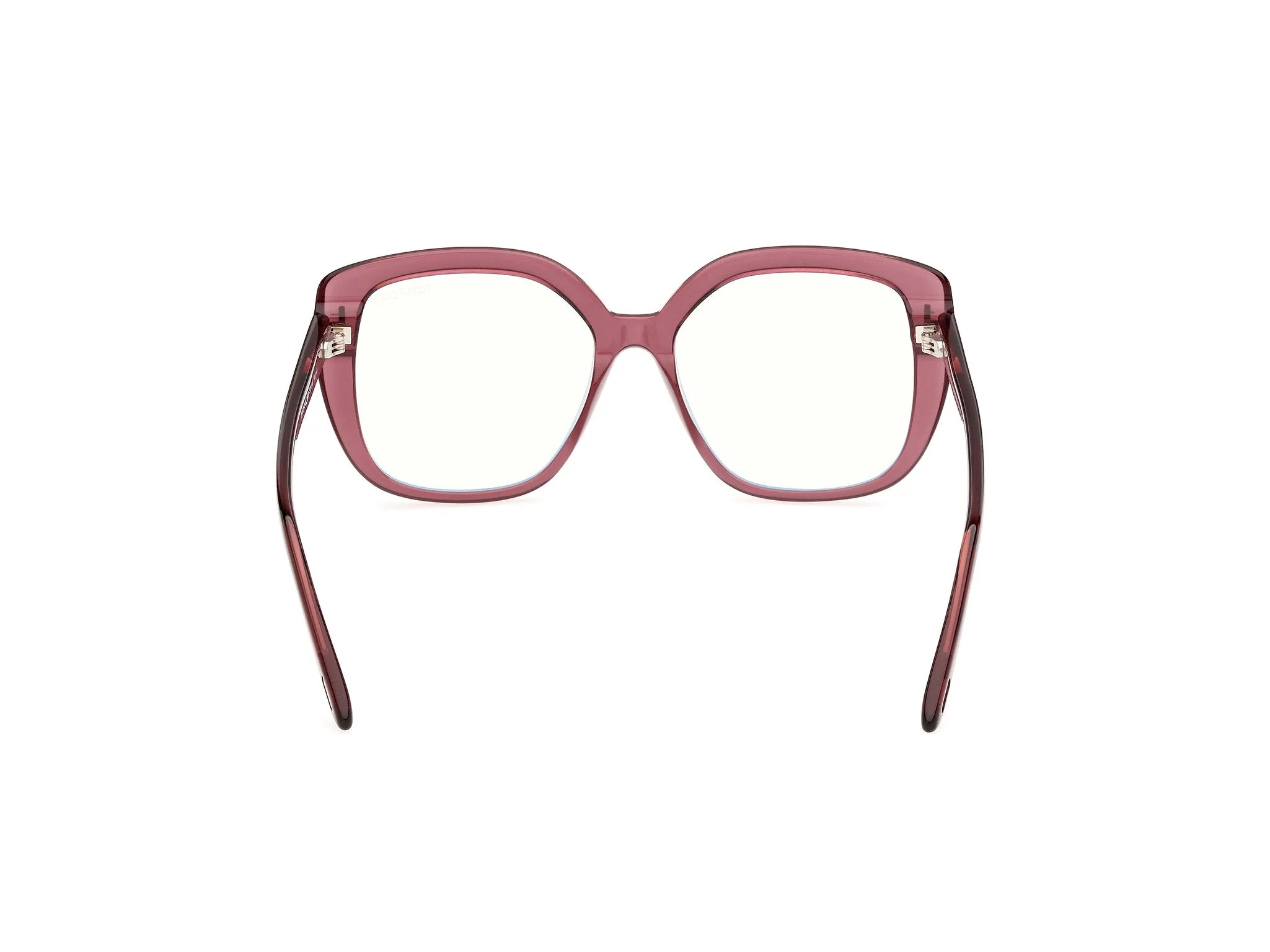 TOM FORD FT6043-B 69 Montature da vista Acetato Bordeaux Squadrata Normale - immagine 4