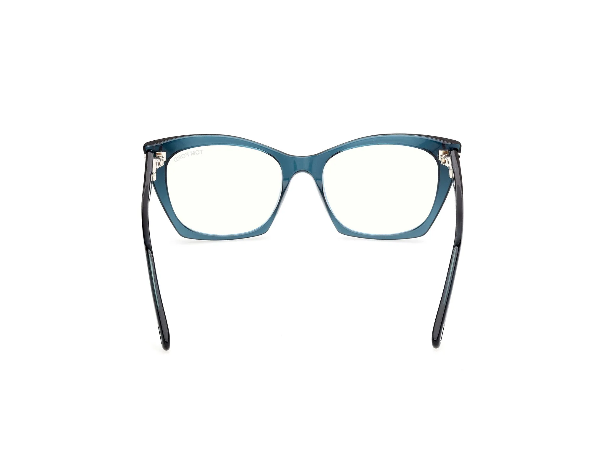 TOM FORD FT5709-B 87 Montature da vista Acetato Blu Cat Eye Normale - immagine 4