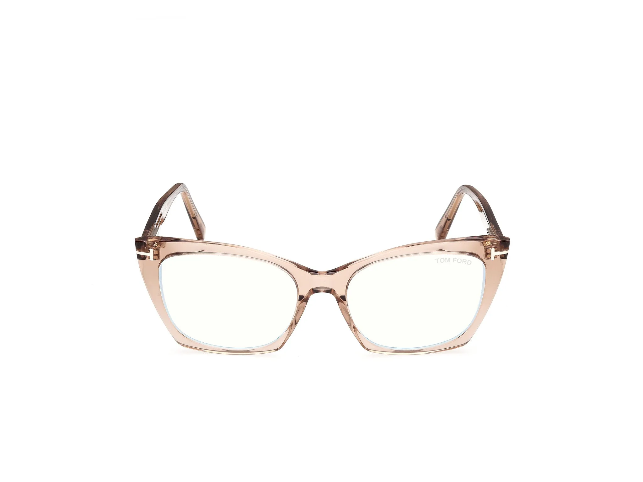 TOM FORD FT5709-B 45 Montature da vista Acetato Marrone Cat Eye Normale - immagine 2