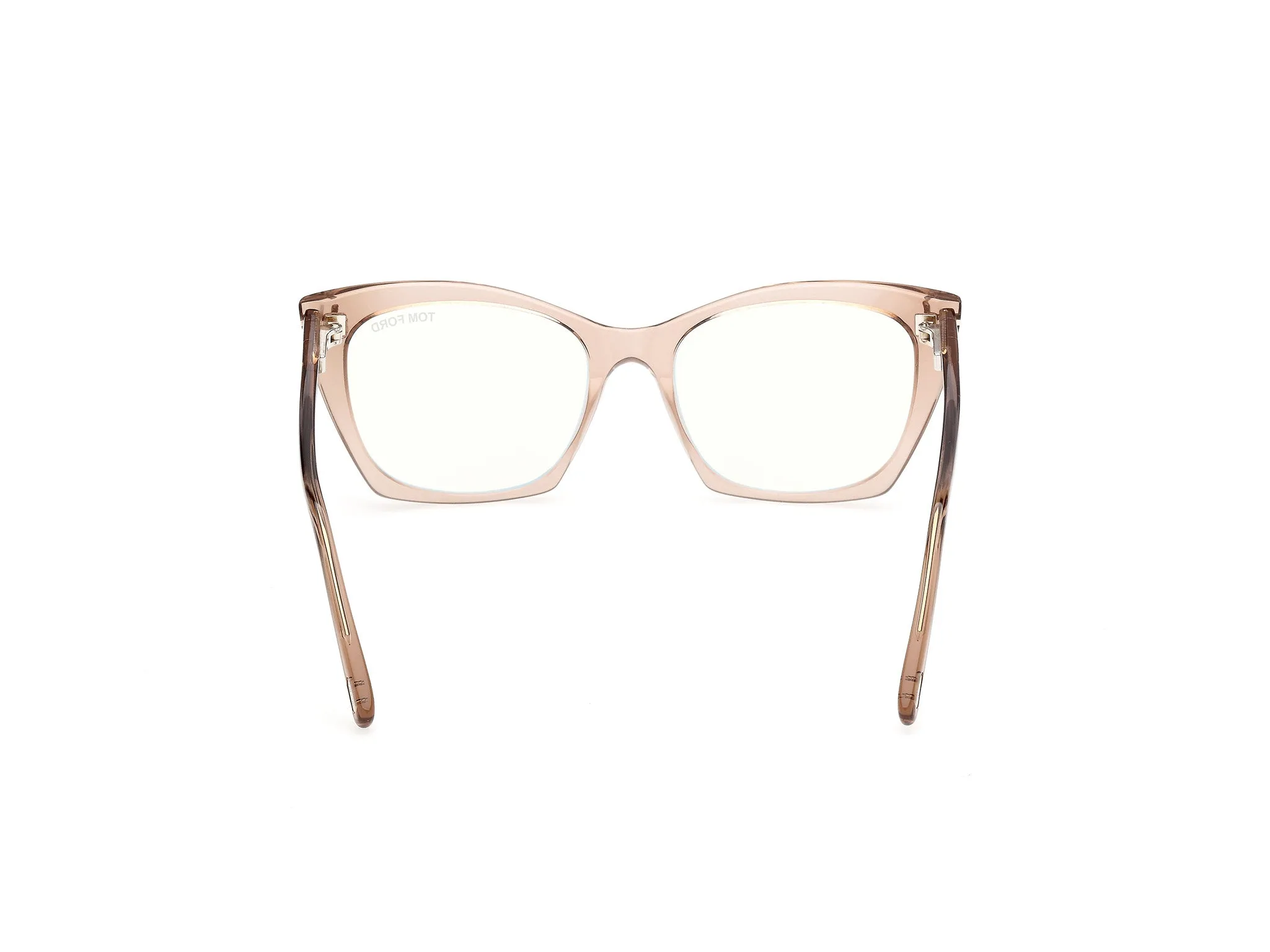 TOM FORD FT5709-B 45 Montature da vista Acetato Marrone Cat Eye Normale - immagine 4