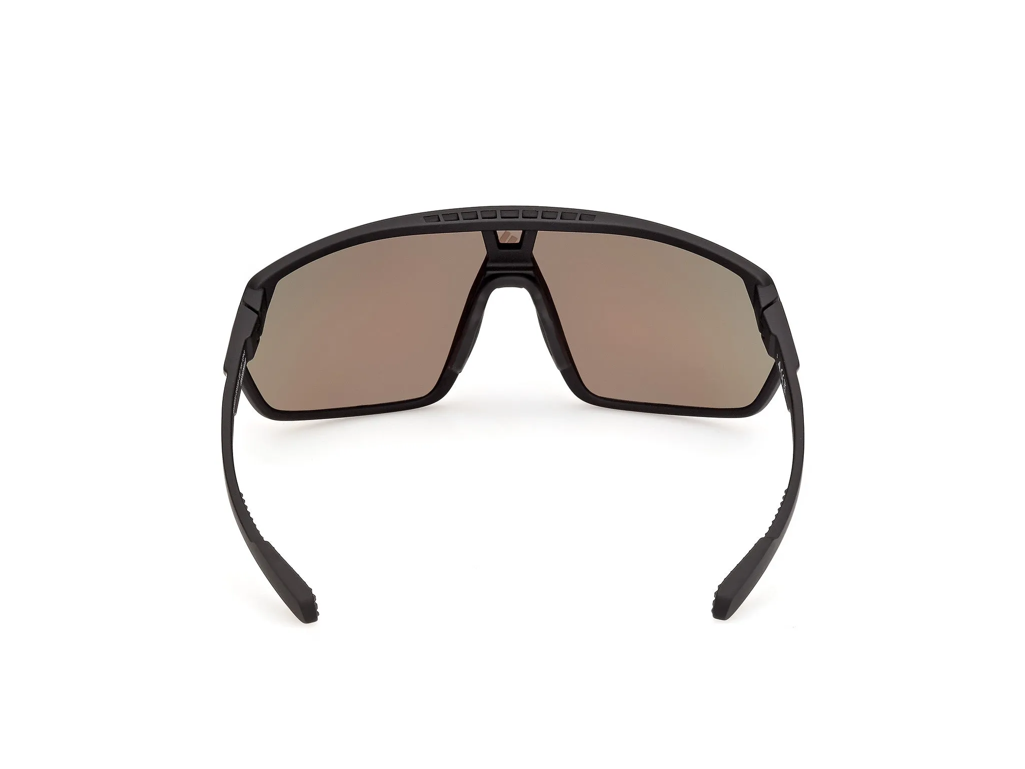 Adidas Sport SP0089 02U Occhiali da sole Iniettato Nero Bordeaux Maschera Normale - immagine 4