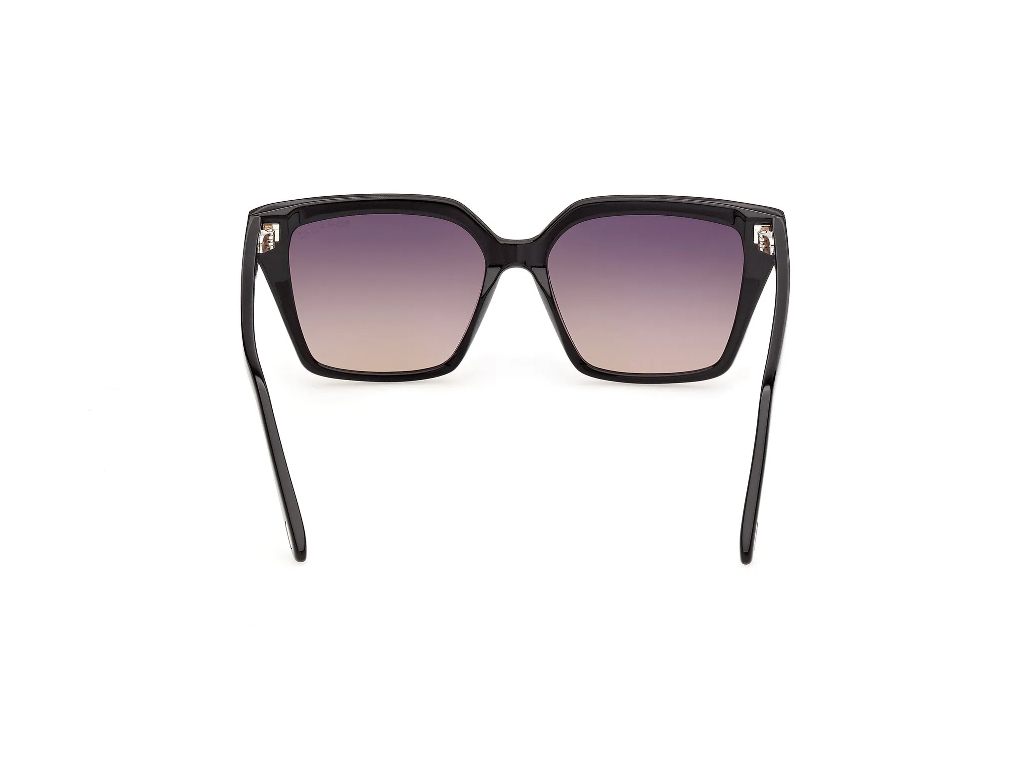TOM FORD FT1412 ERIN-02 01B Occhiali da sole Acetato Nero Fumo Squadrata Normale - immagine 4