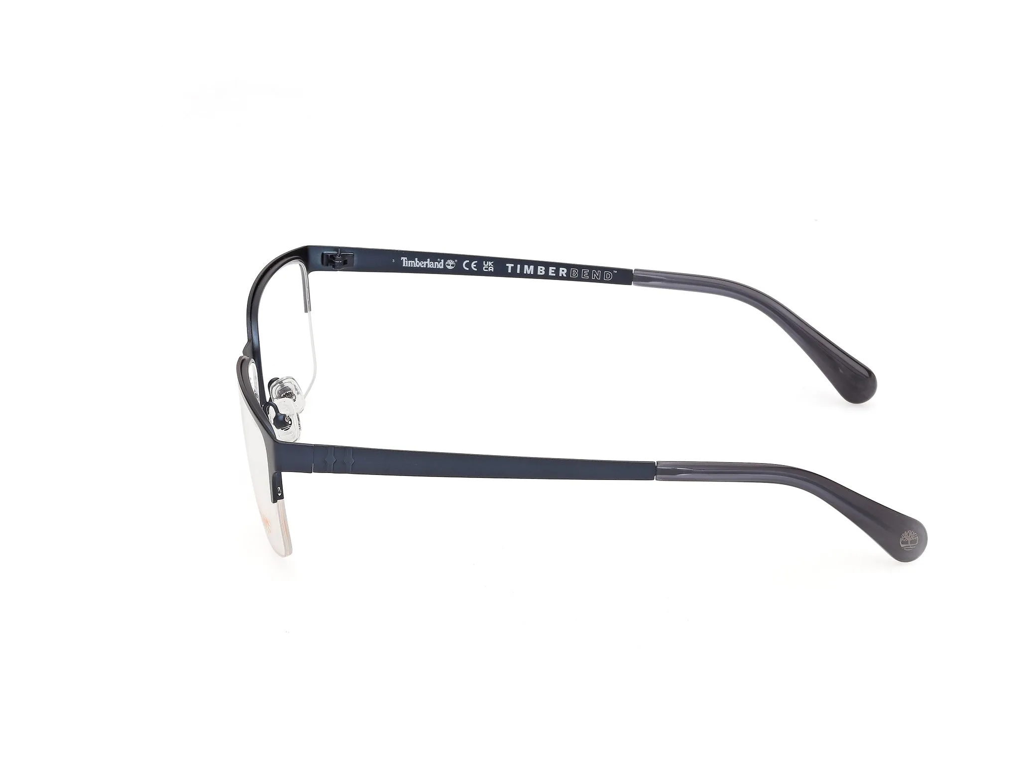 Timberland TB50037 91 Montature da vista Metallo Blu Squadrata Normale - immagine 3