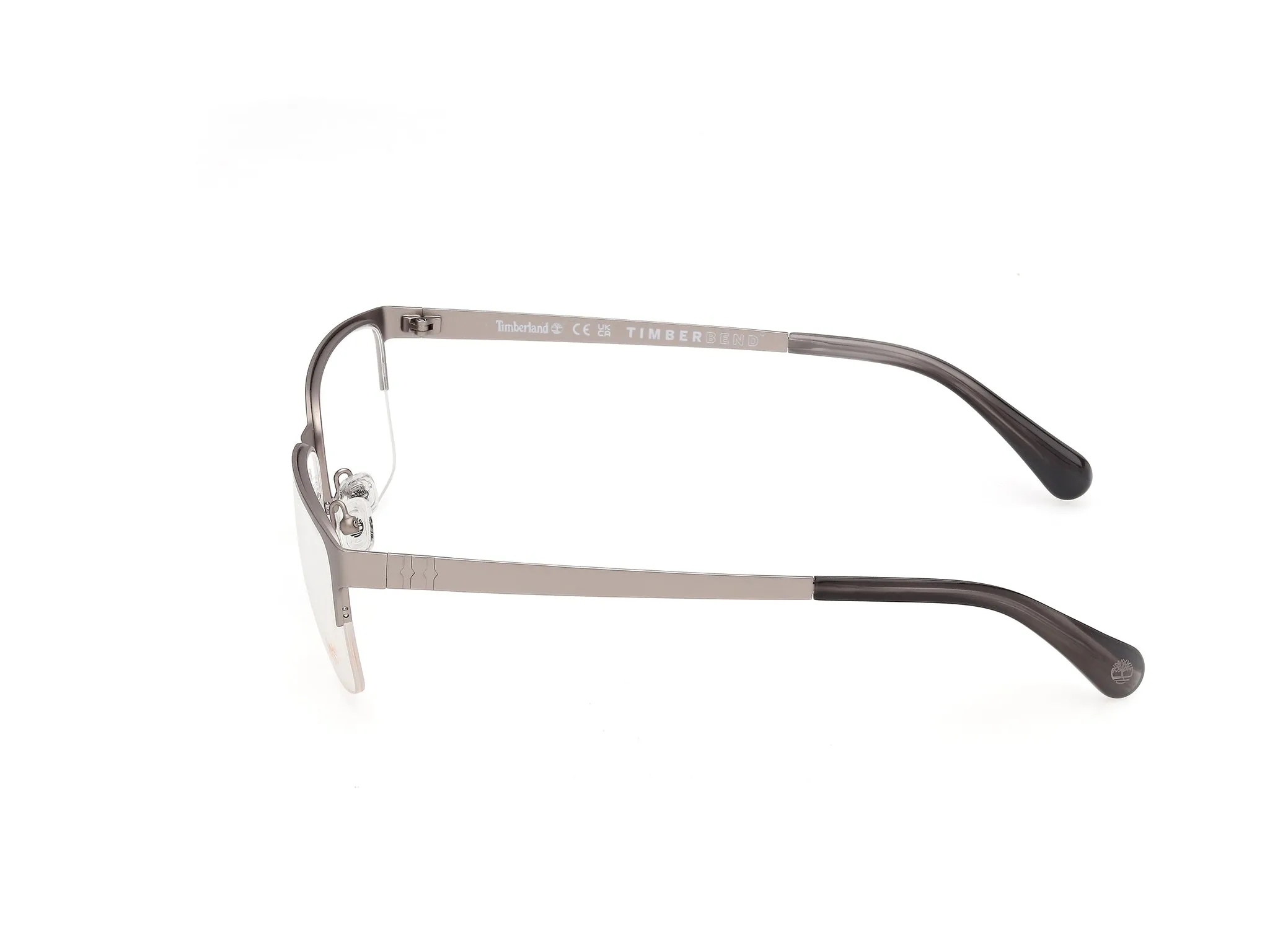 Timberland TB50037 11 Montature da vista Metallo Grigio Squadrata Normale - immagine 3