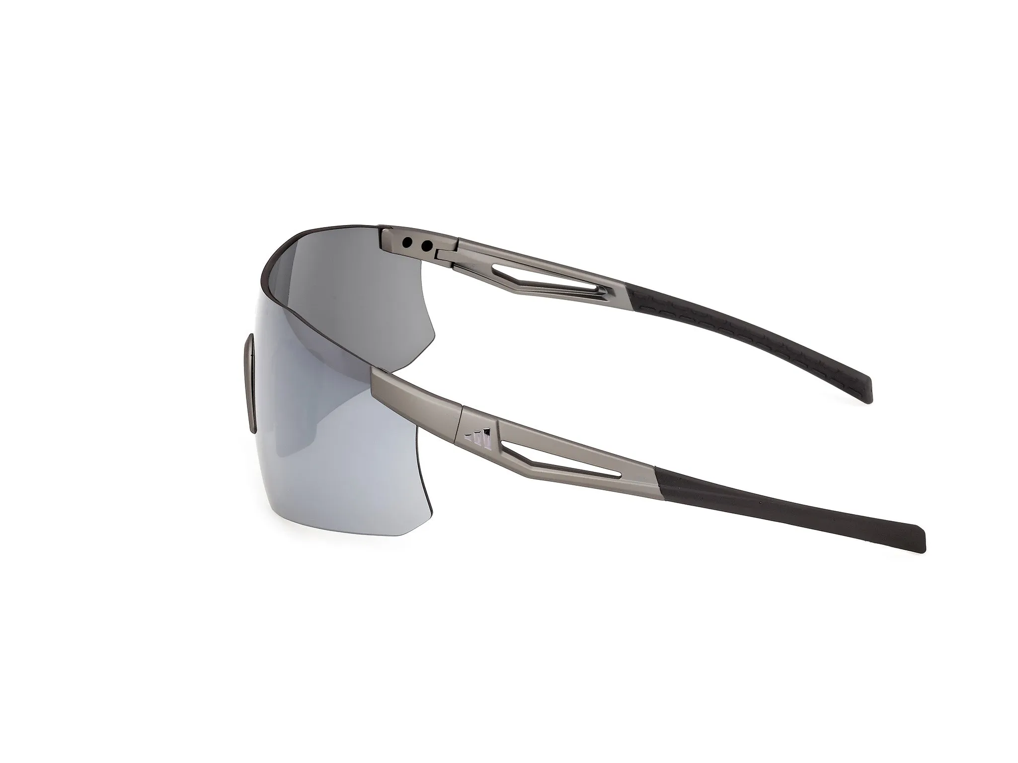 Adidas Sport SP0122 KAPHIROS 20C Occhiali da sole Iniettato Grigio Fumo Maschera Normale - immagine 3