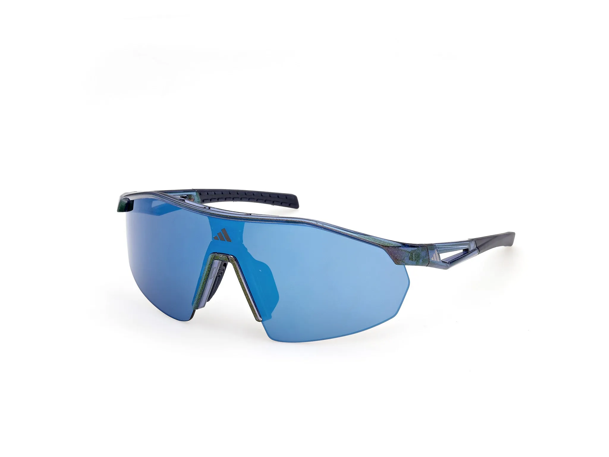 Adidas Sport SP0116 ANEMOS LIGHT S 90X Occhiali da sole Iniettato Blu Blu Maschera Normale - immagine 1