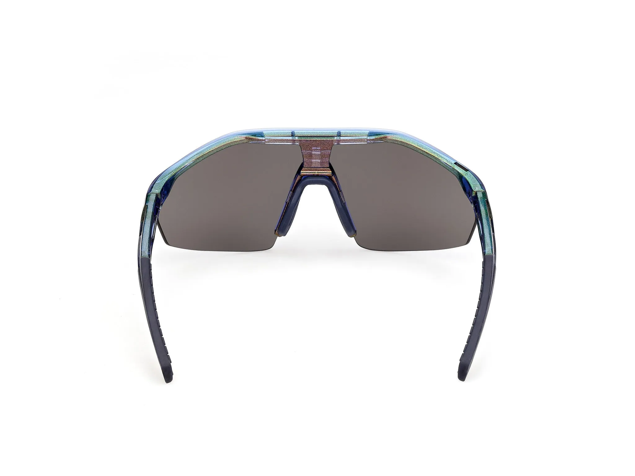 Adidas Sport SP0116 ANEMOS LIGHT S 90X Occhiali da sole Iniettato Blu Blu Maschera Normale - immagine 4