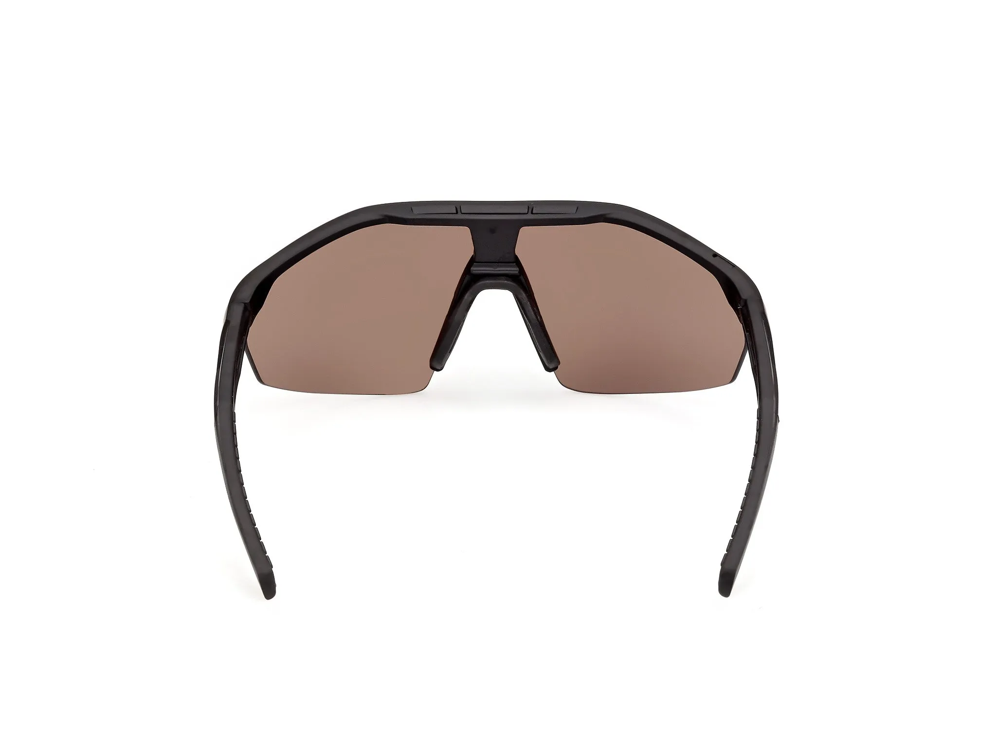 Adidas Sport SP0116 ANEMOS LIGHT S 02G Occhiali da sole Iniettato Nero Marrone Maschera Normale - immagine 4