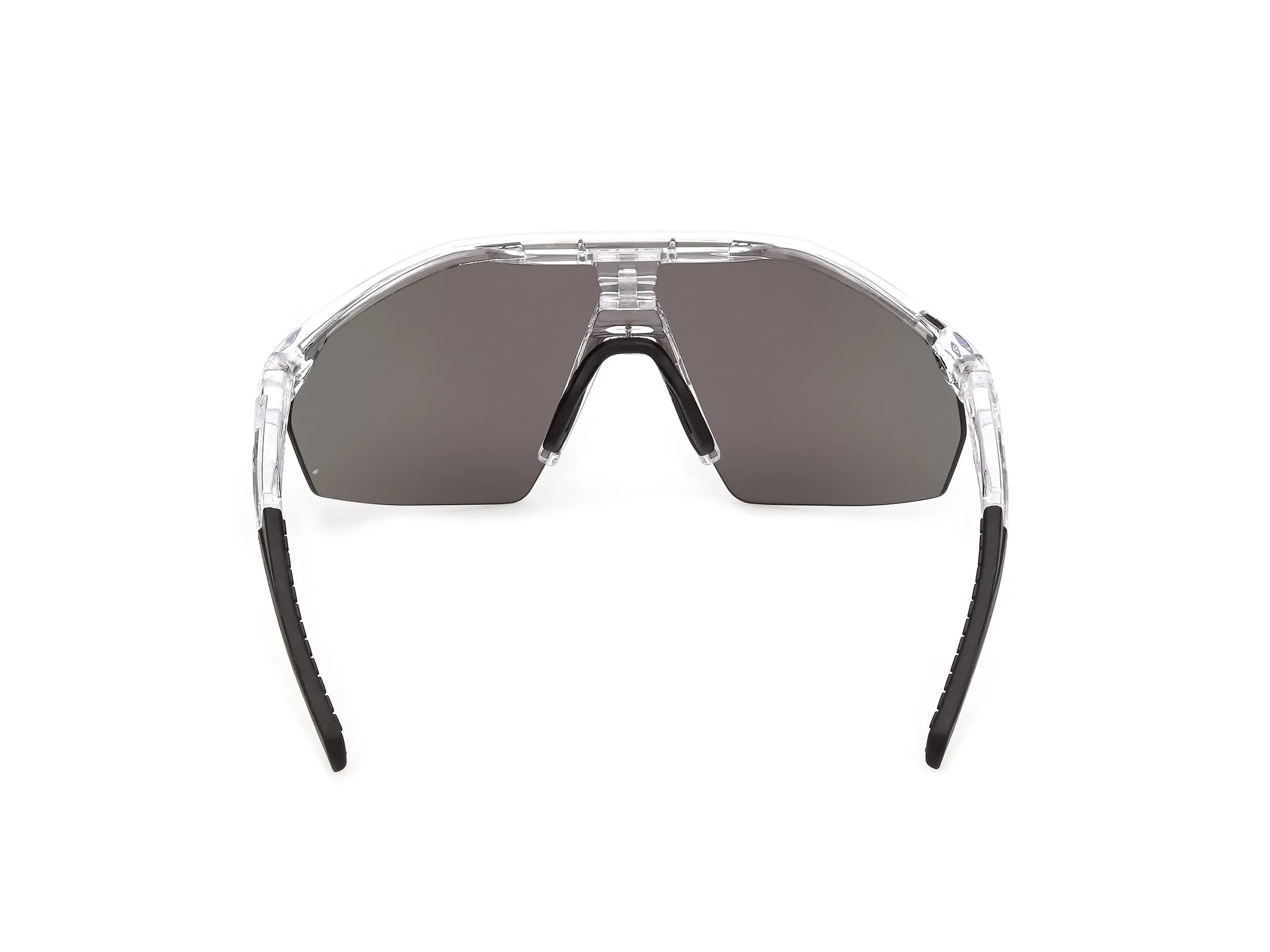 Adidas Sport SP0115 ANEMOS LIGHT 26X Occhiali da sole Iniettato Trasparente Blu Maschera Normale - immagine 4