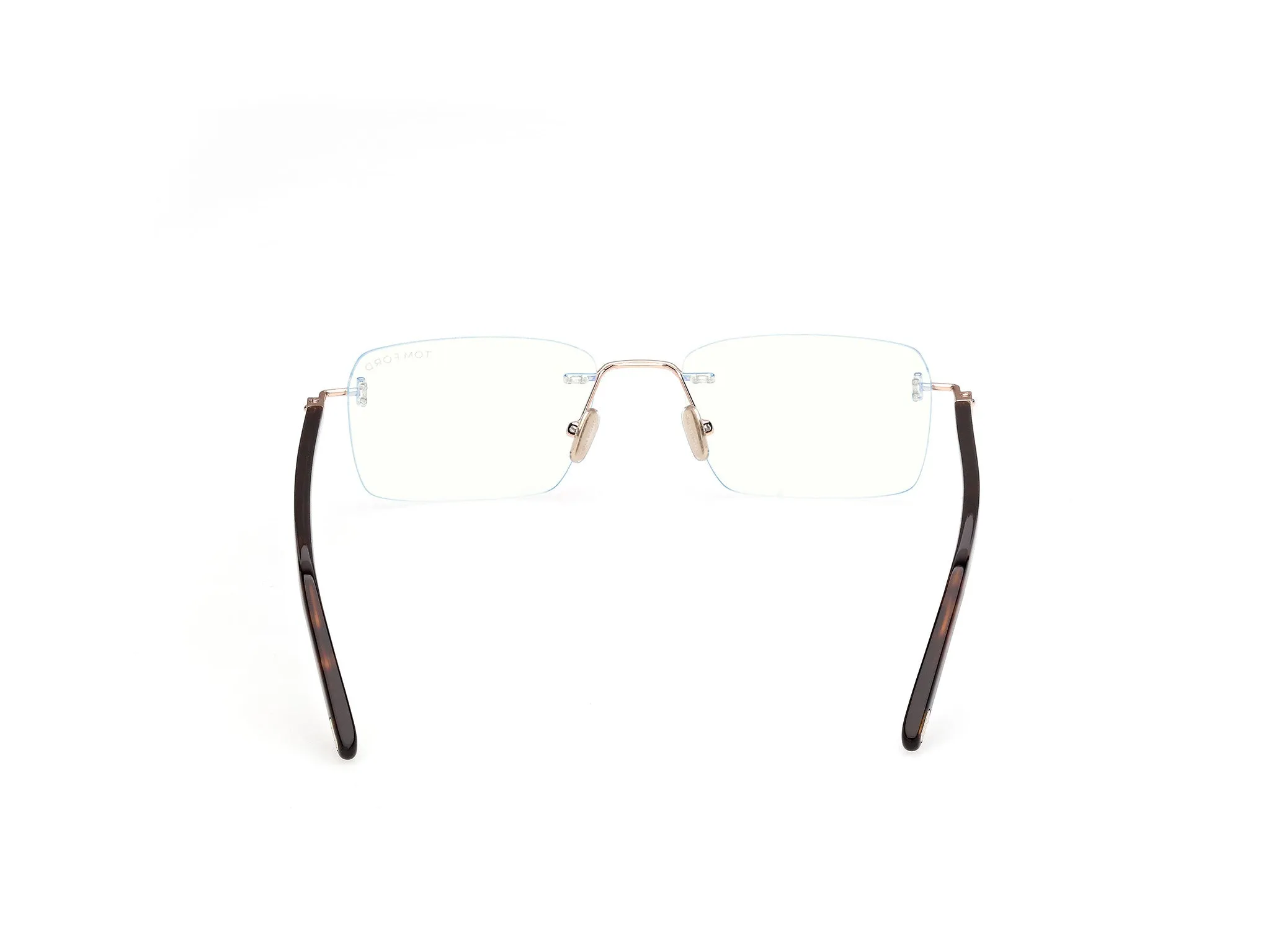 TOM FORD FT6210-B 28 Montature da vista Metallo Oro Squadrata Normale - immagine 4