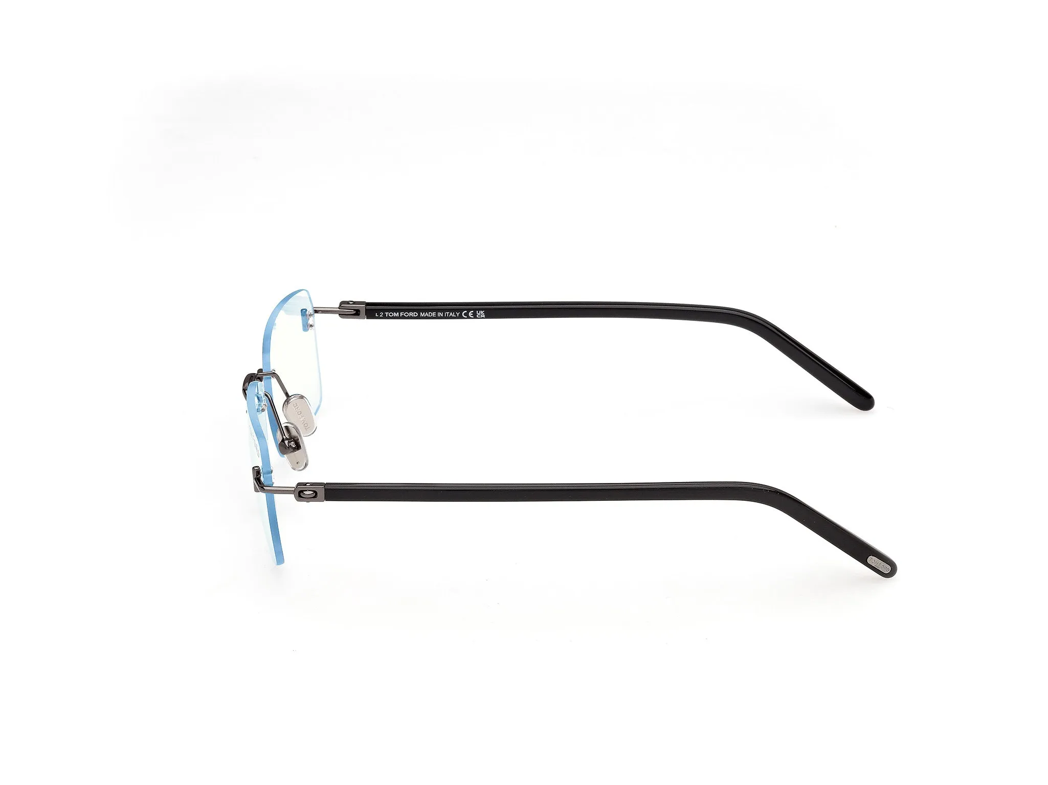 TOM FORD FT6210-B 12 Montature da vista Metallo Grigio Squadrata Normale - immagine 3
