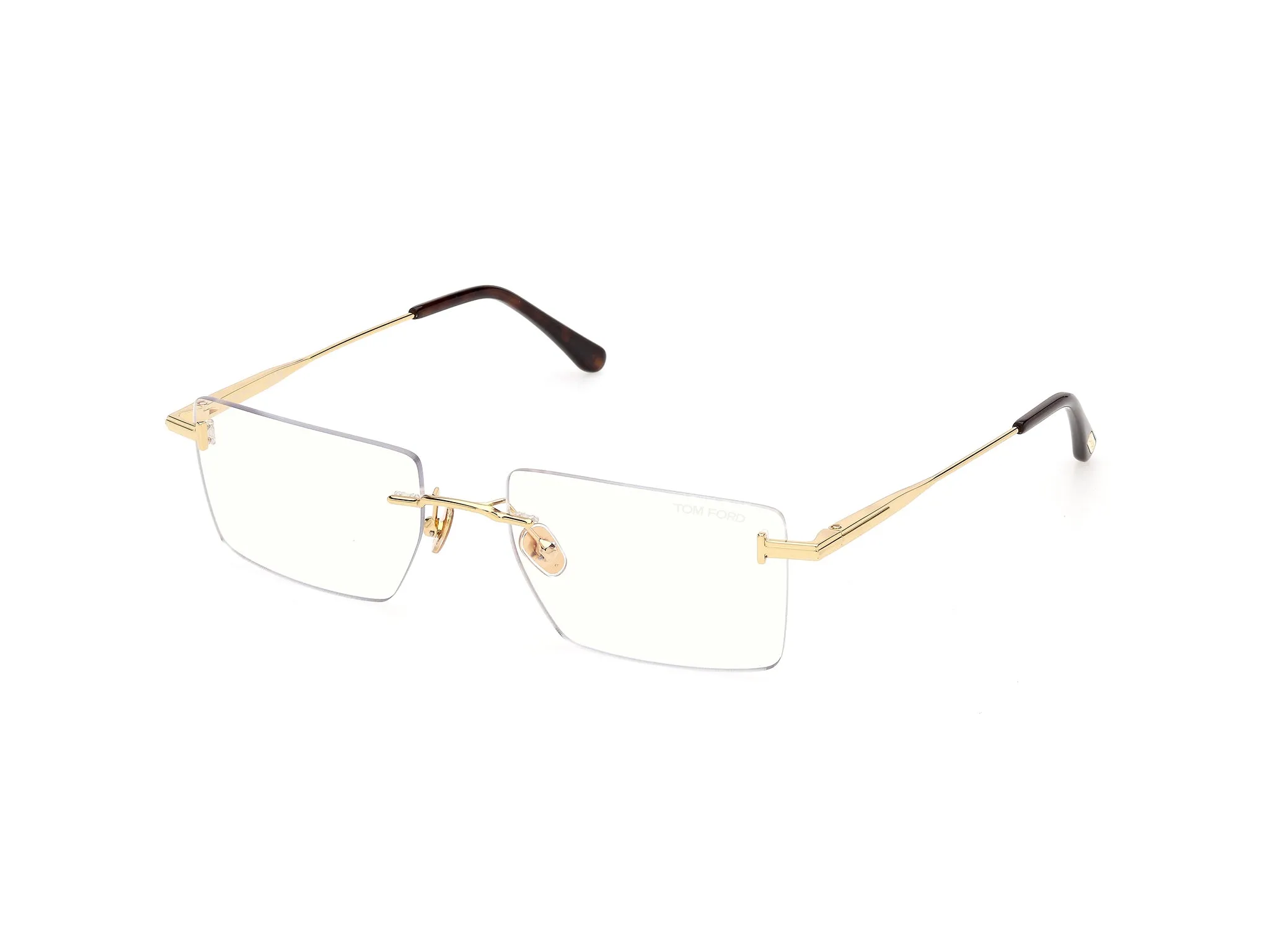 TOM FORD FT6197-B 30 Montature da vista Metallo Oro Squadrata Normale - immagine 1