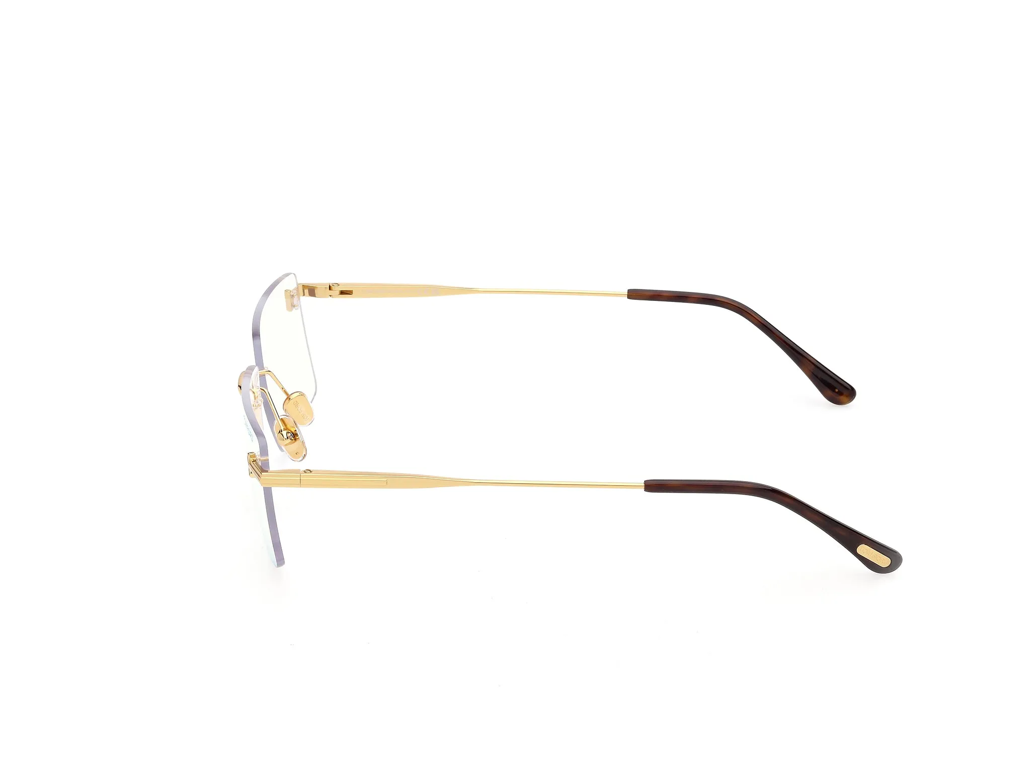 TOM FORD FT6197-B 30 Montature da vista Metallo Oro Squadrata Normale - immagine 3