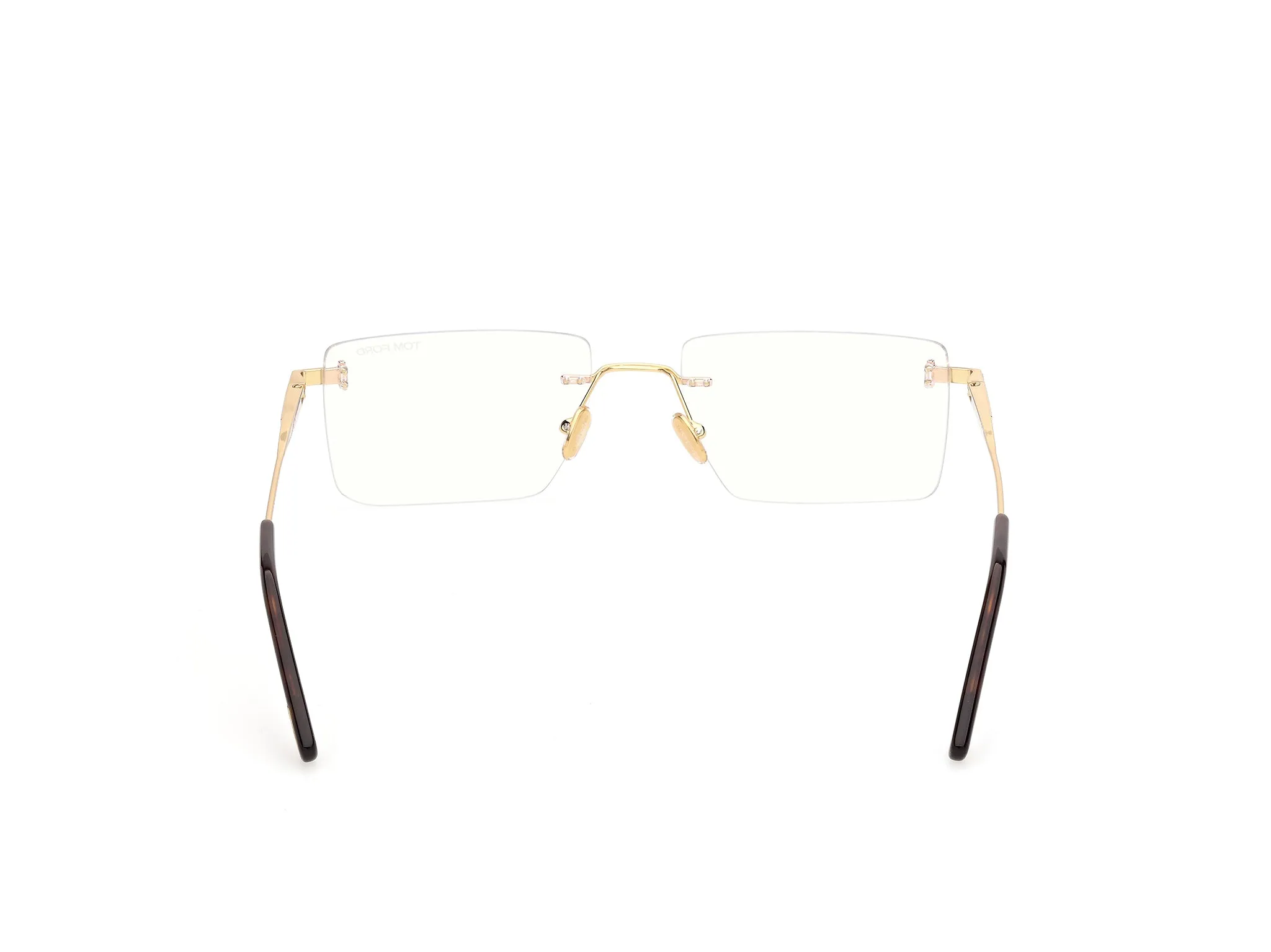 TOM FORD FT6197-B 30 Montature da vista Metallo Oro Squadrata Normale - immagine 4