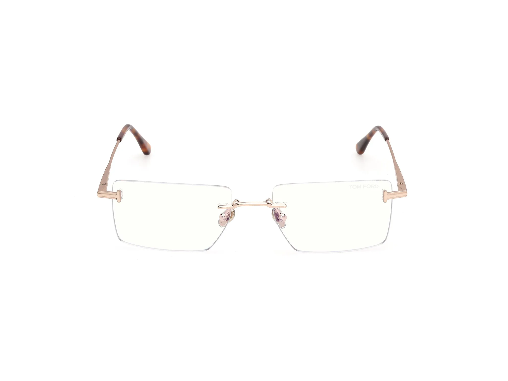TOM FORD FT6197-B 28 Montature da vista Metallo Oro Squadrata Normale - immagine 2