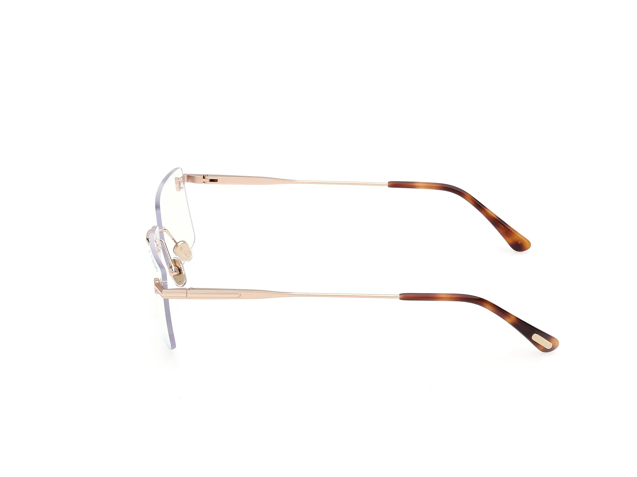 TOM FORD FT6197-B 28 Montature da vista Metallo Oro Squadrata Normale - immagine 3