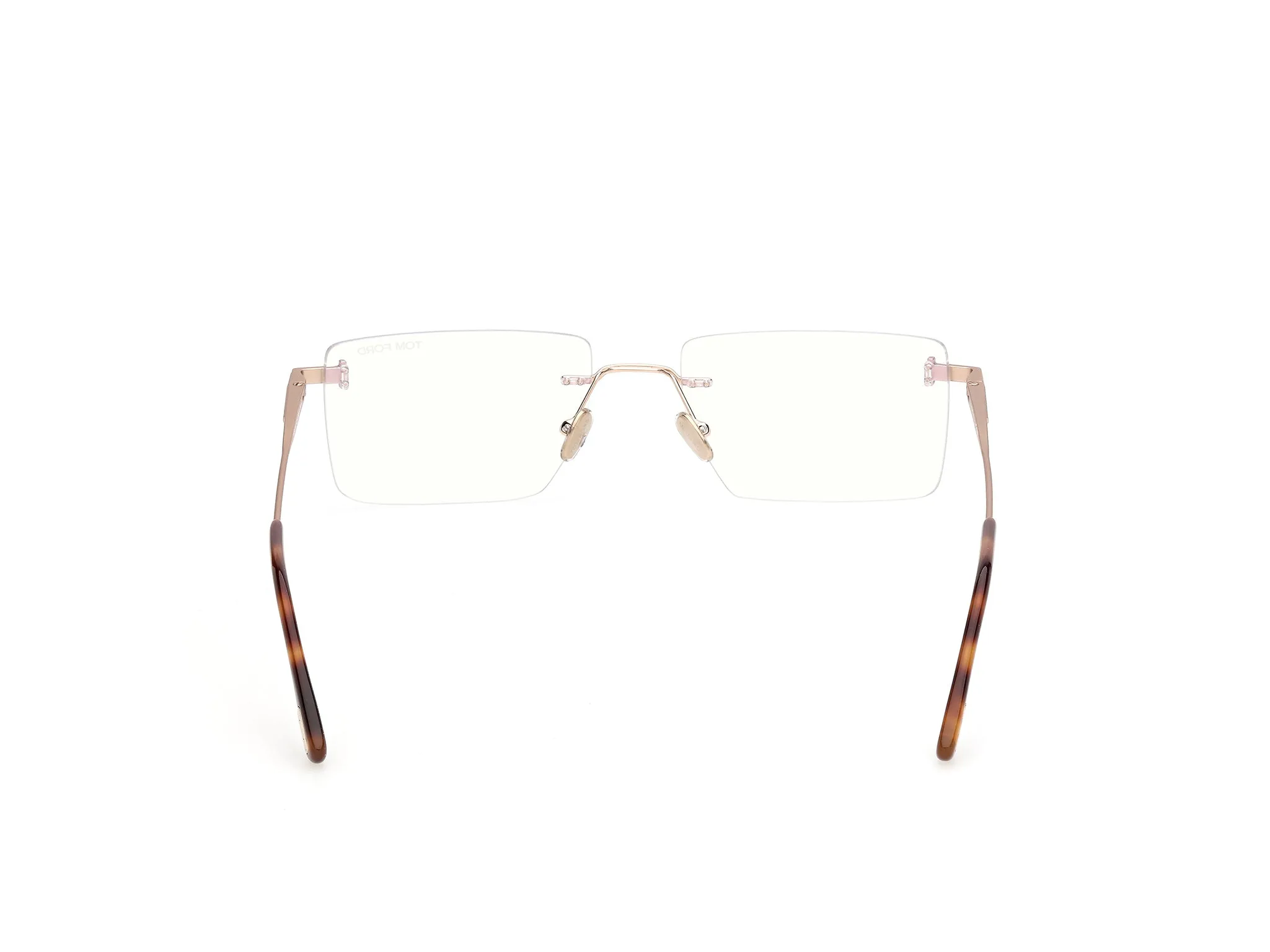 TOM FORD FT6197-B 28 Montature da vista Metallo Oro Squadrata Normale - immagine 4