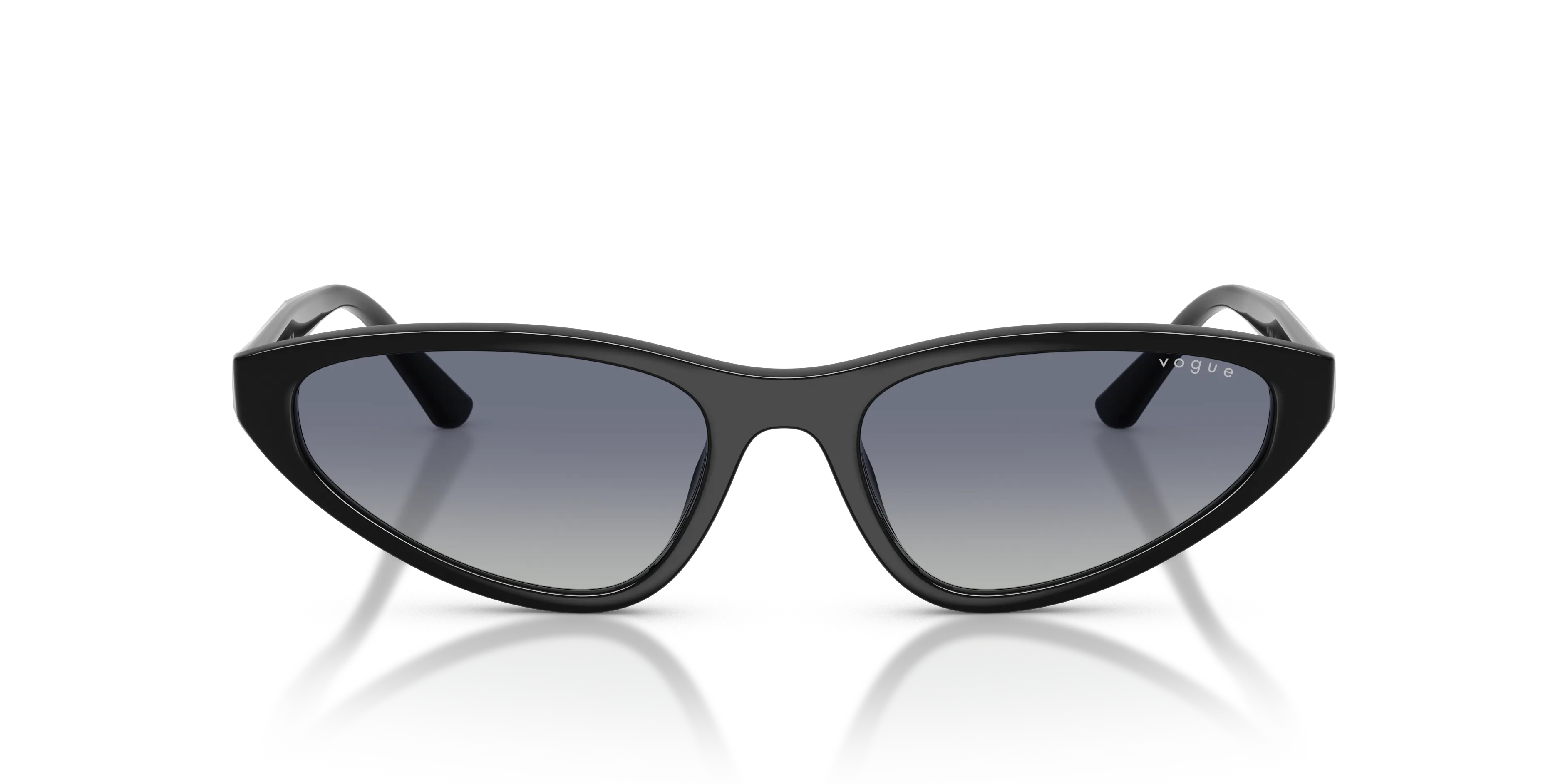 VOGUE EYEWEAR VO5726SU W44/4L Occhiali da sole Acetato Nero Cat Eye Normale Sfumato - immagine 3