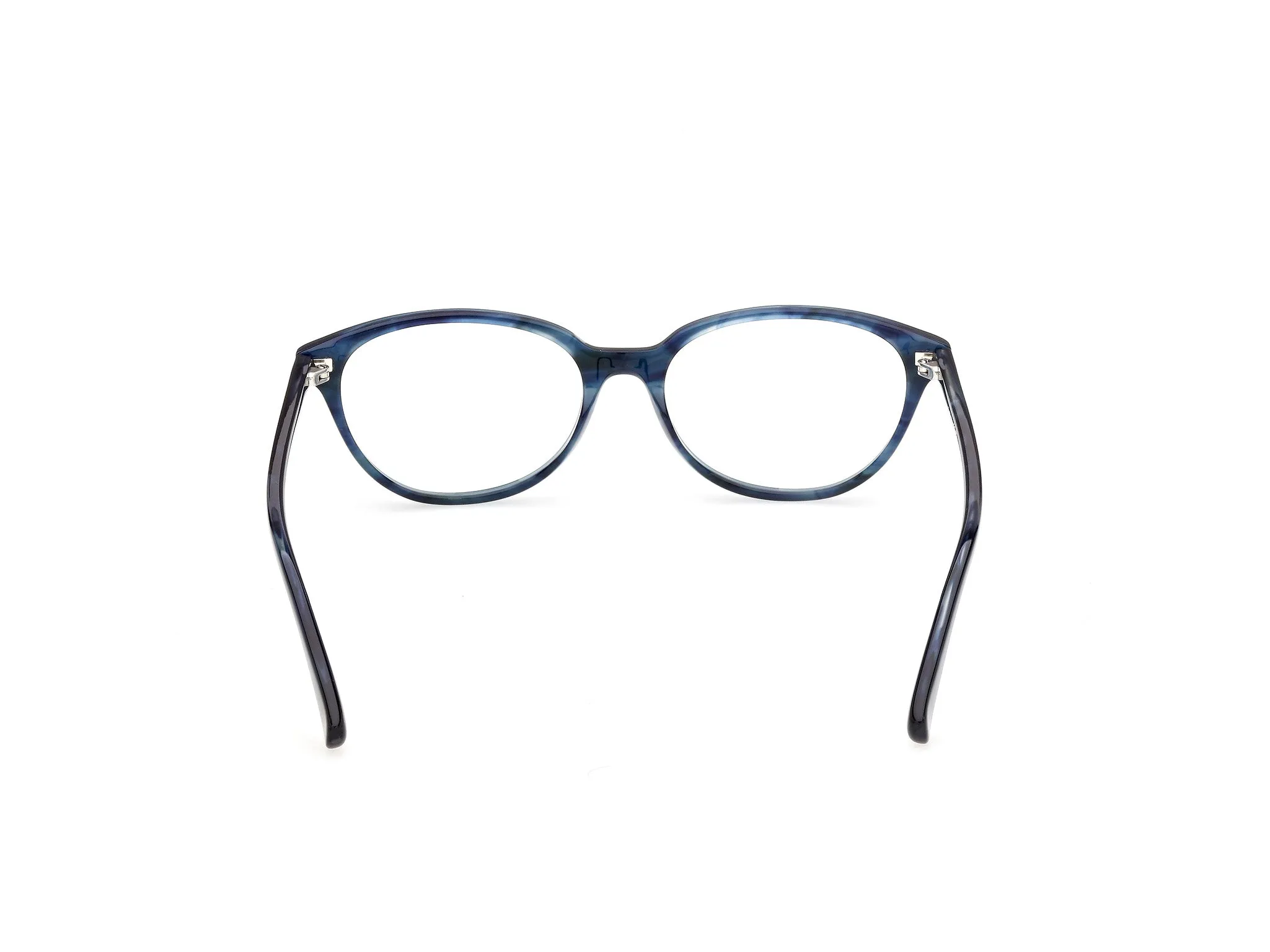 Max Mara MM5265 92 Montature da vista Acetato Blu Rotonda Normale - immagine 4