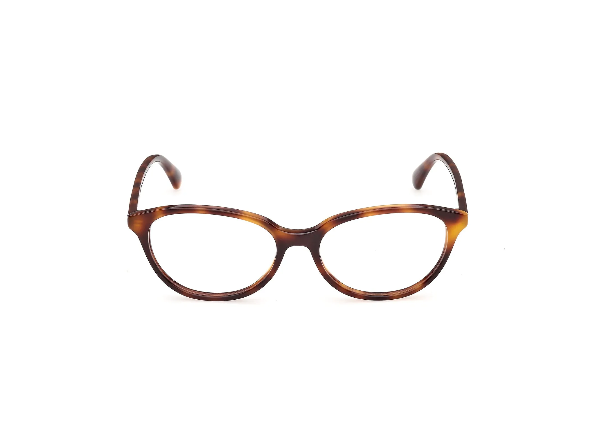Max Mara MM5265 52 Montature da vista Acetato Havana Rotonda Normale - immagine 2