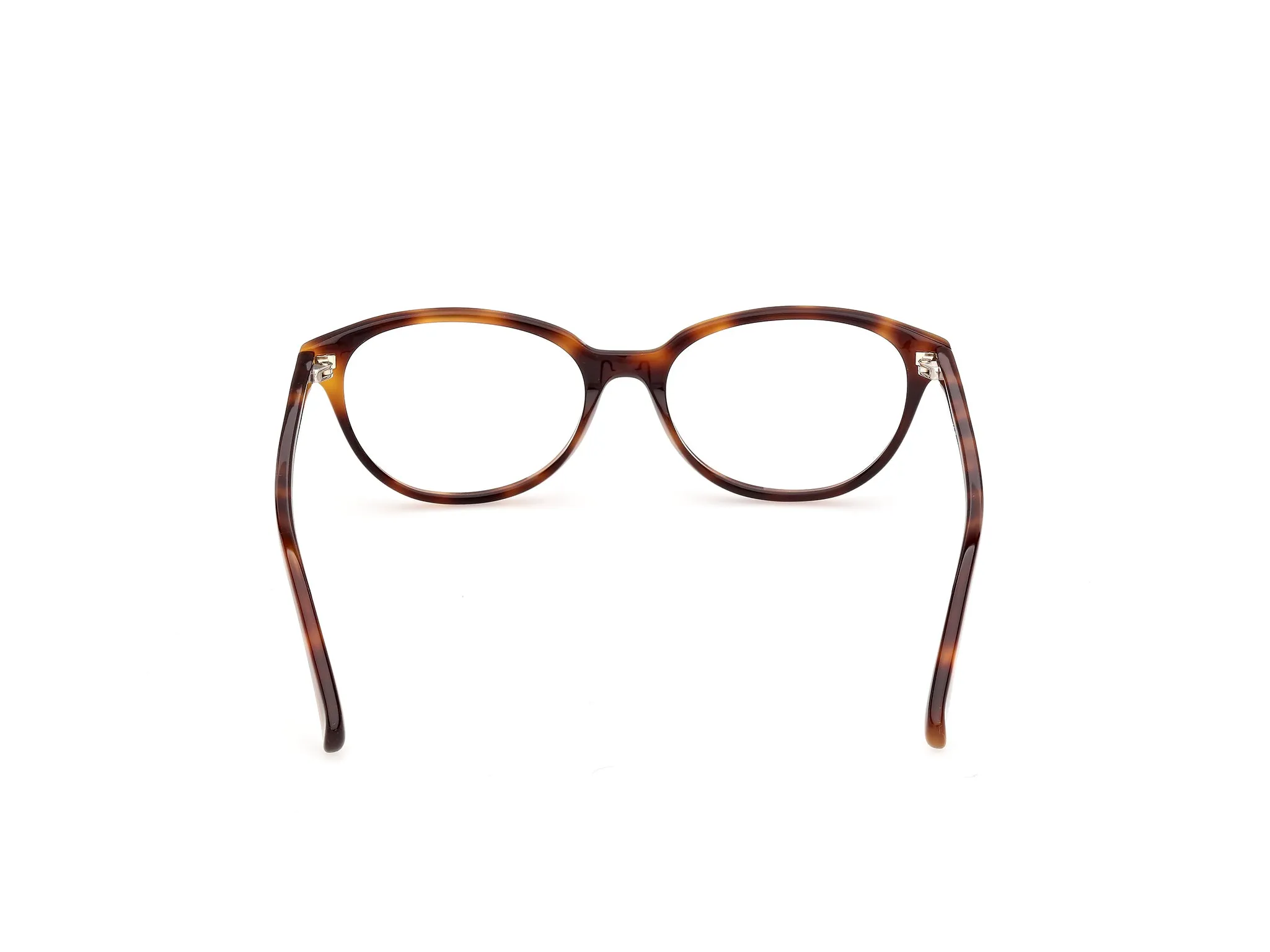 Max Mara MM5265 52 Montature da vista Acetato Havana Rotonda Normale - immagine 4