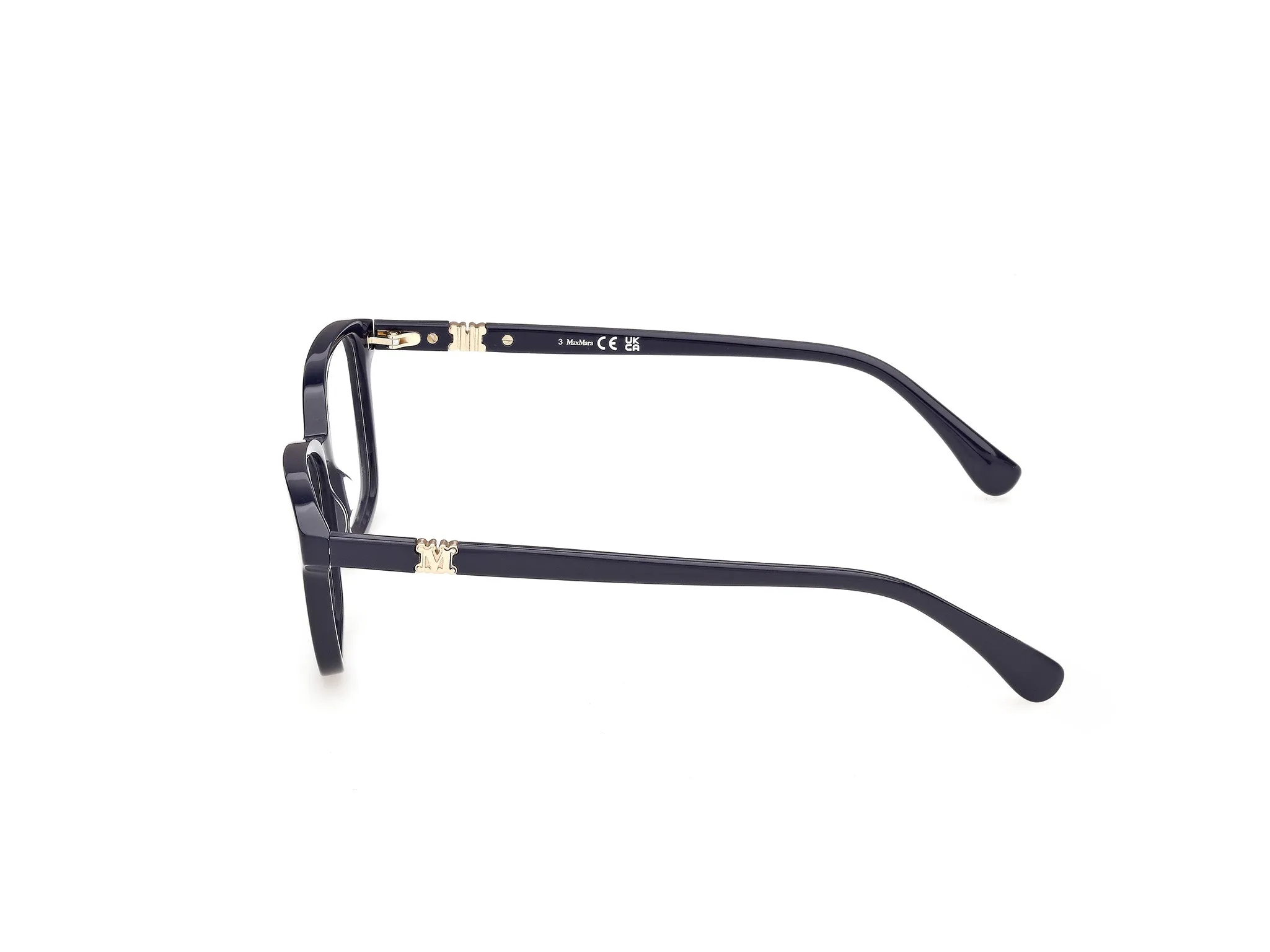 Max Mara MM5261 90 Montature da vista Acetato Blu Squadrata Normale - immagine 3