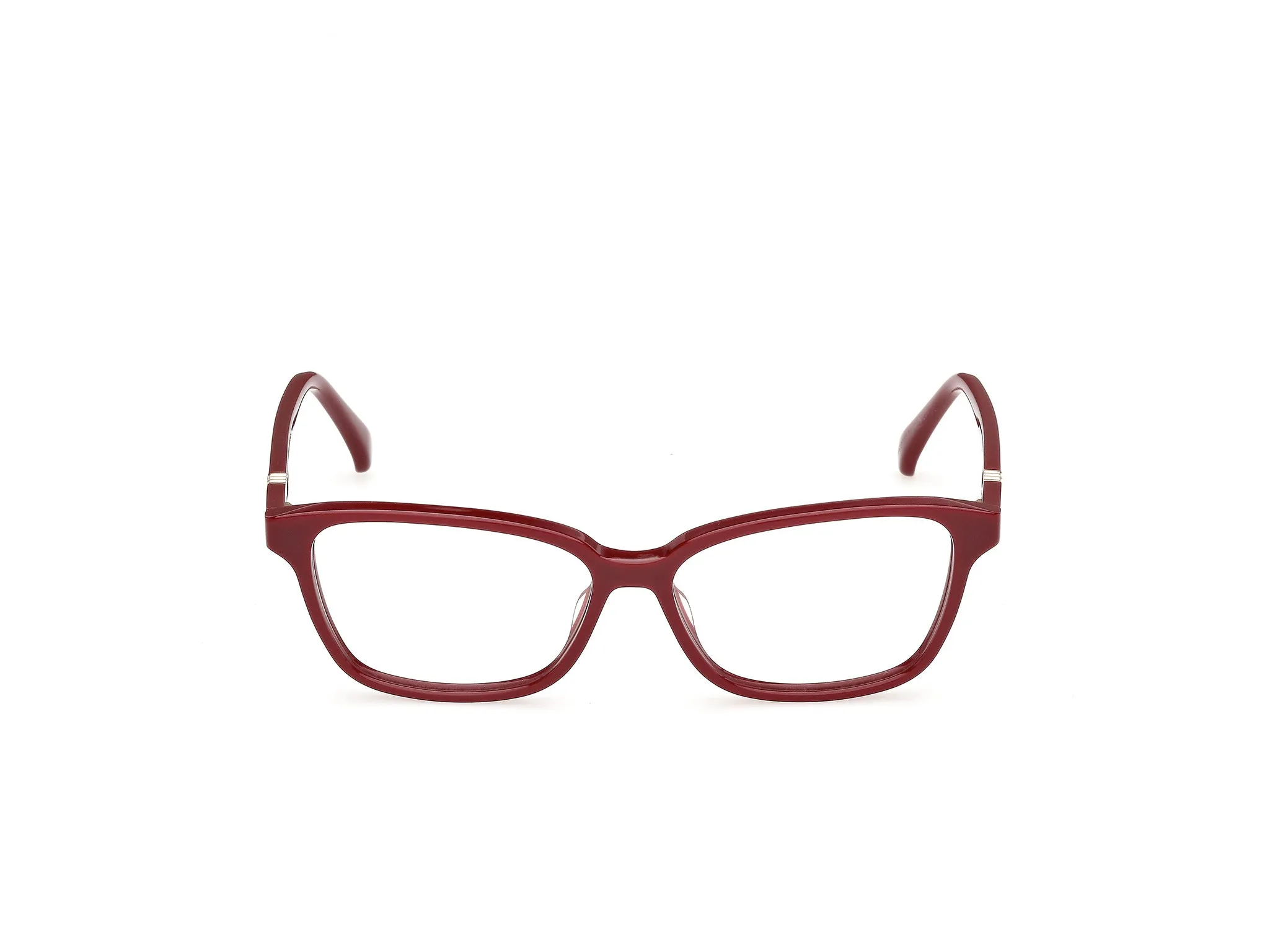 Max Mara MM5261 69 Montature da vista Acetato Bordeaux Squadrata Normale - immagine 2