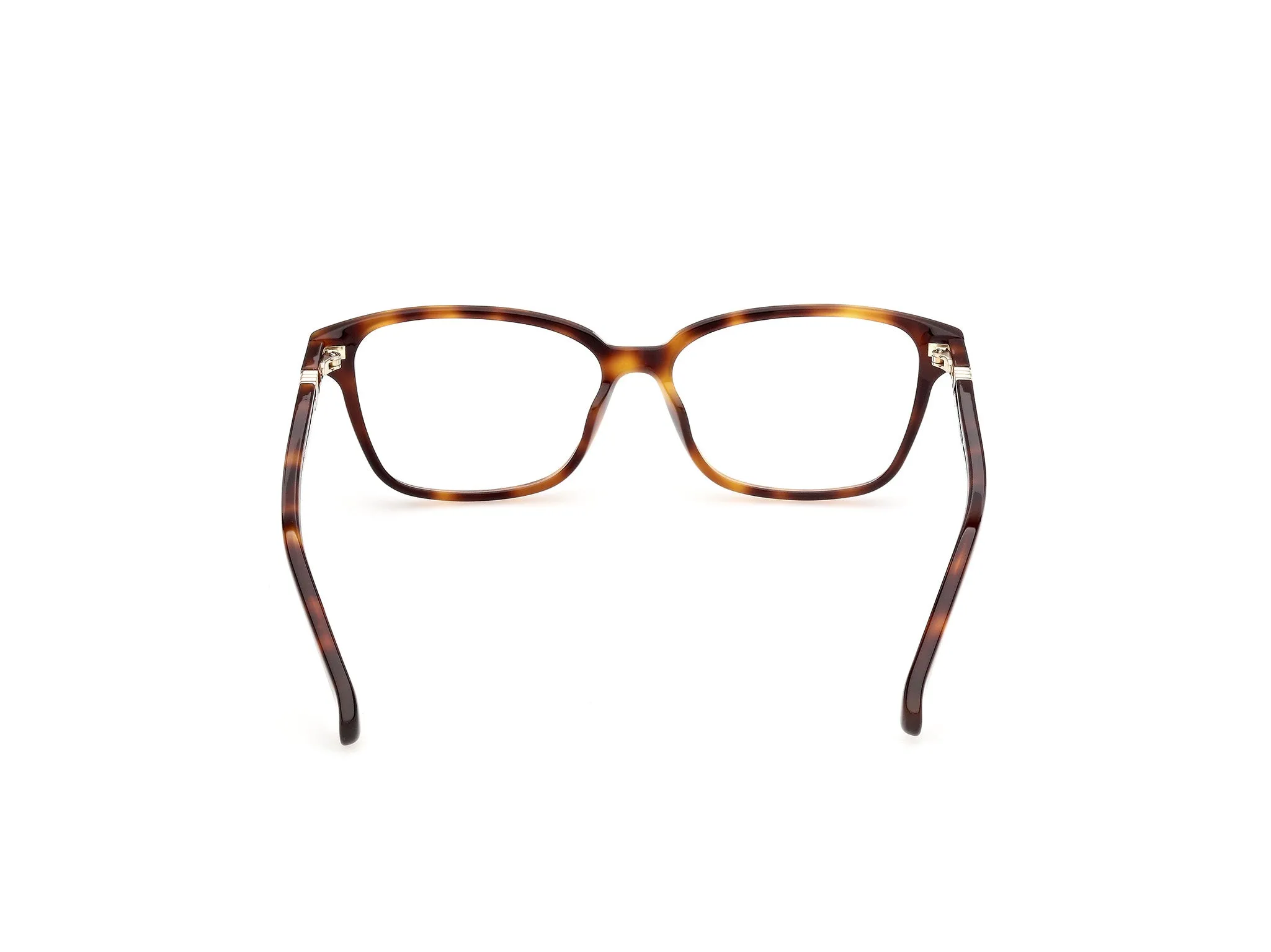 Max Mara MM5261 52 Montature da vista Acetato Havana Squadrata Normale - immagine 4