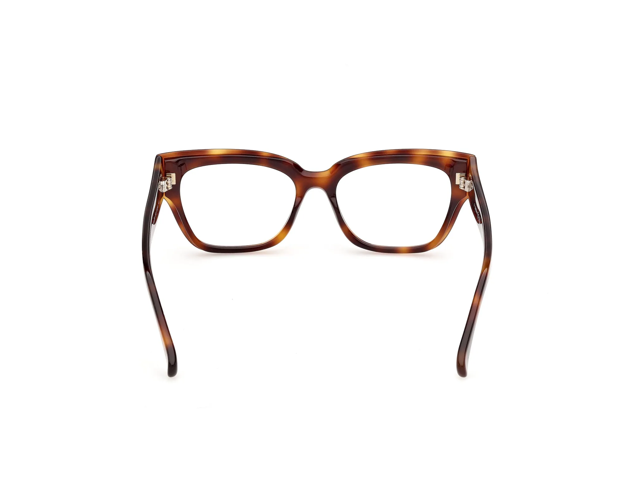 Max Mara MM5259 52 Montature da vista Acetato Havana Squadrata Normale - immagine 4