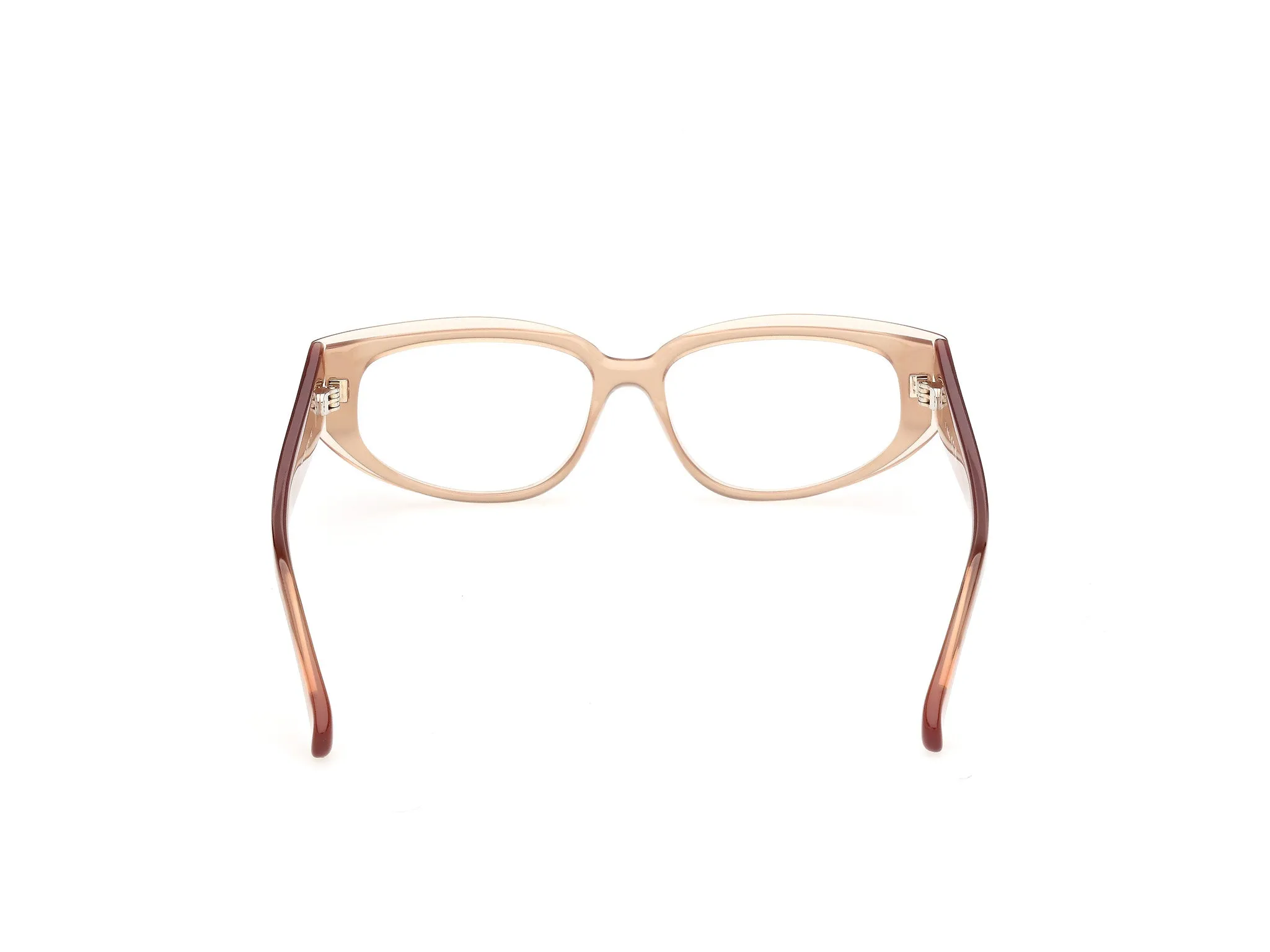 Max Mara MM5258 72 Montature da vista Acetato Rosa Geometrica Normale - immagine 4
