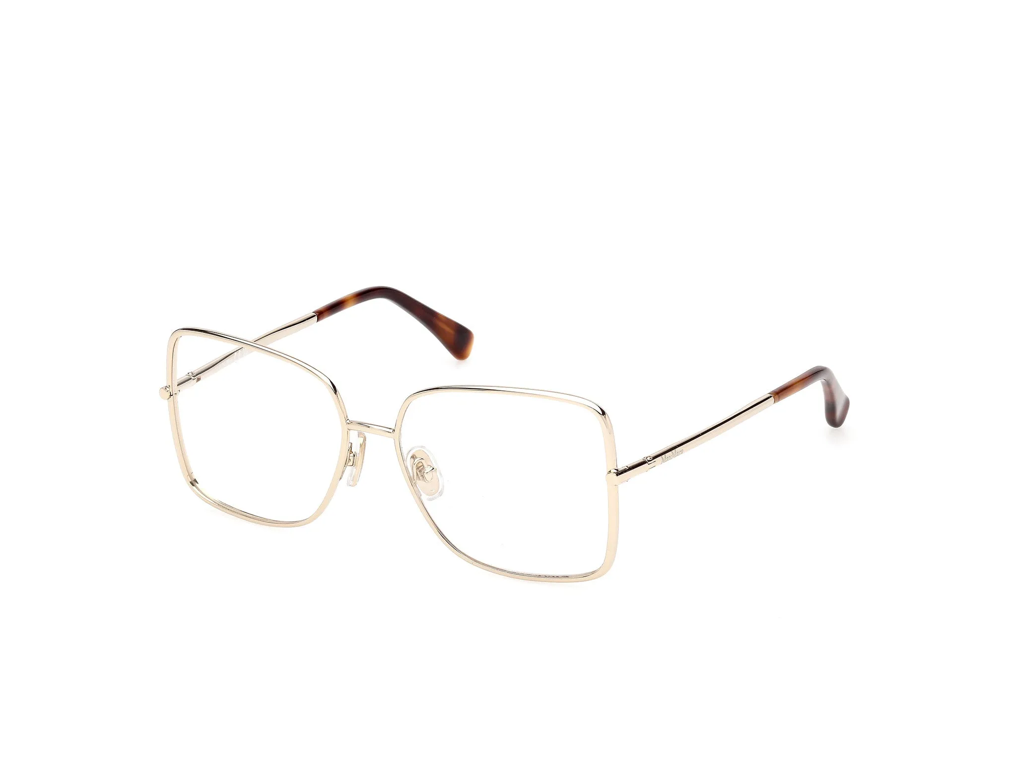 Max Mara MM5257 32 Montature da vista Metallo Oro Squadrata Normale - immagine 1