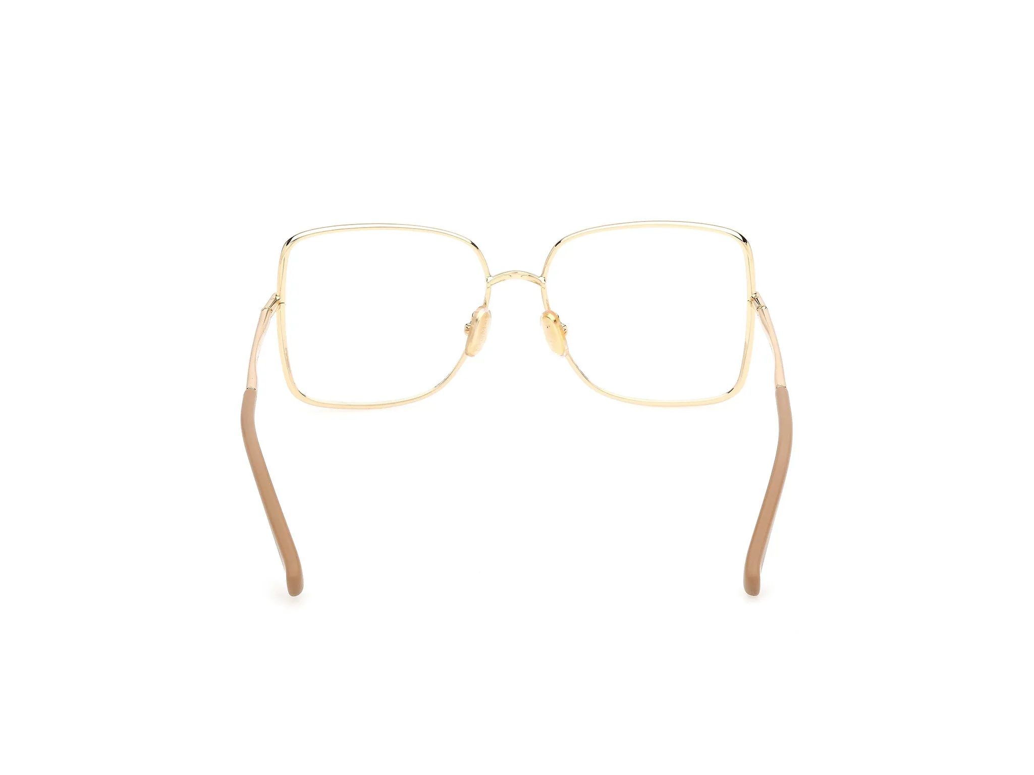Max Mara MM5257 30 Montature da vista Metallo Oro Squadrata Normale - immagine 4