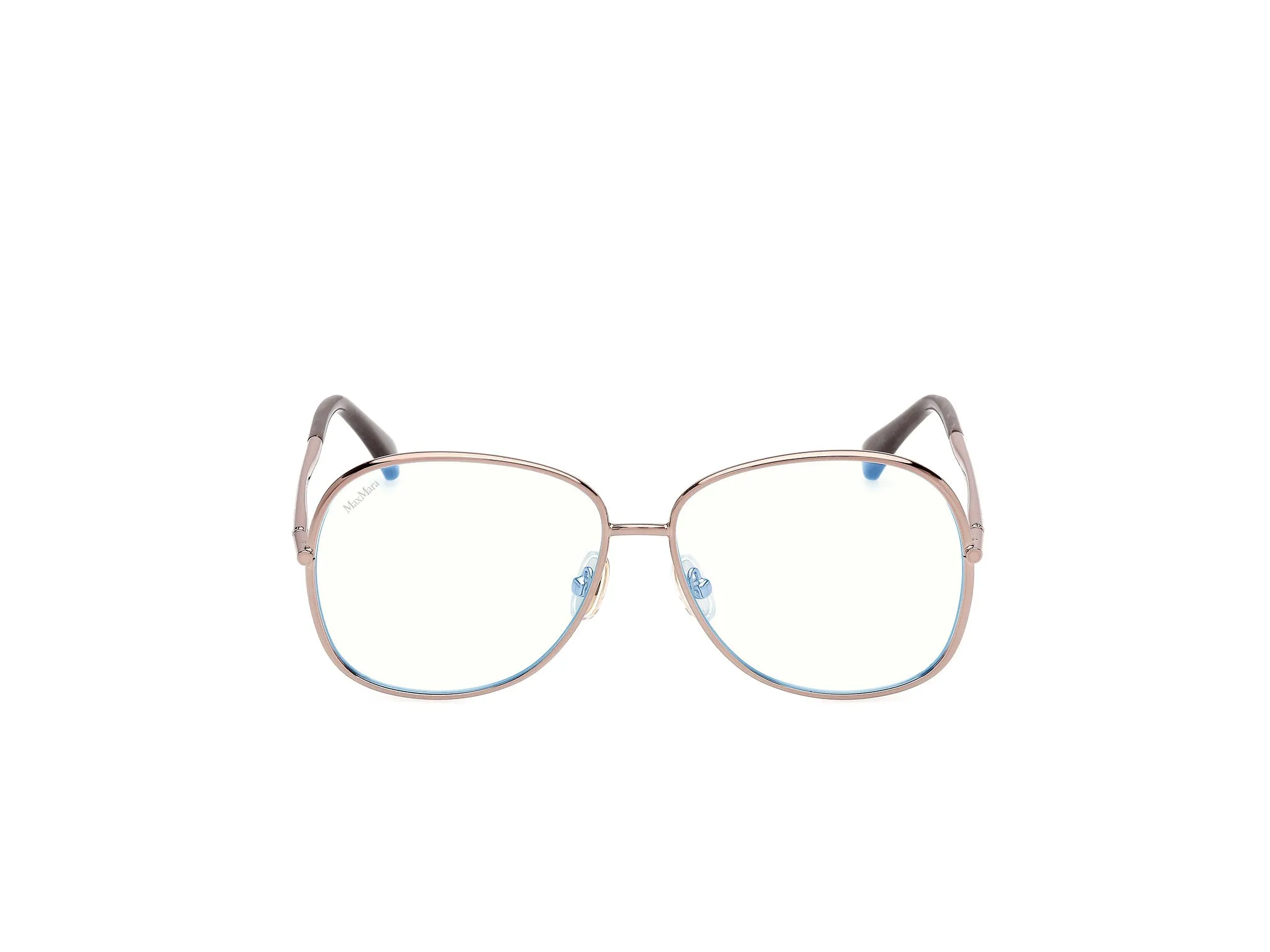 Max Mara MM5256-B 34 Montature da vista Metallo Bronzo Geometrica Normale - immagine 2