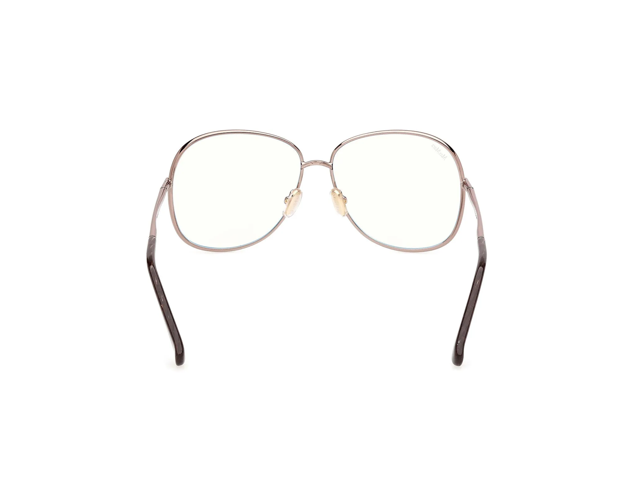 Max Mara MM5256-B 34 Montature da vista Metallo Bronzo Geometrica Normale - immagine 4