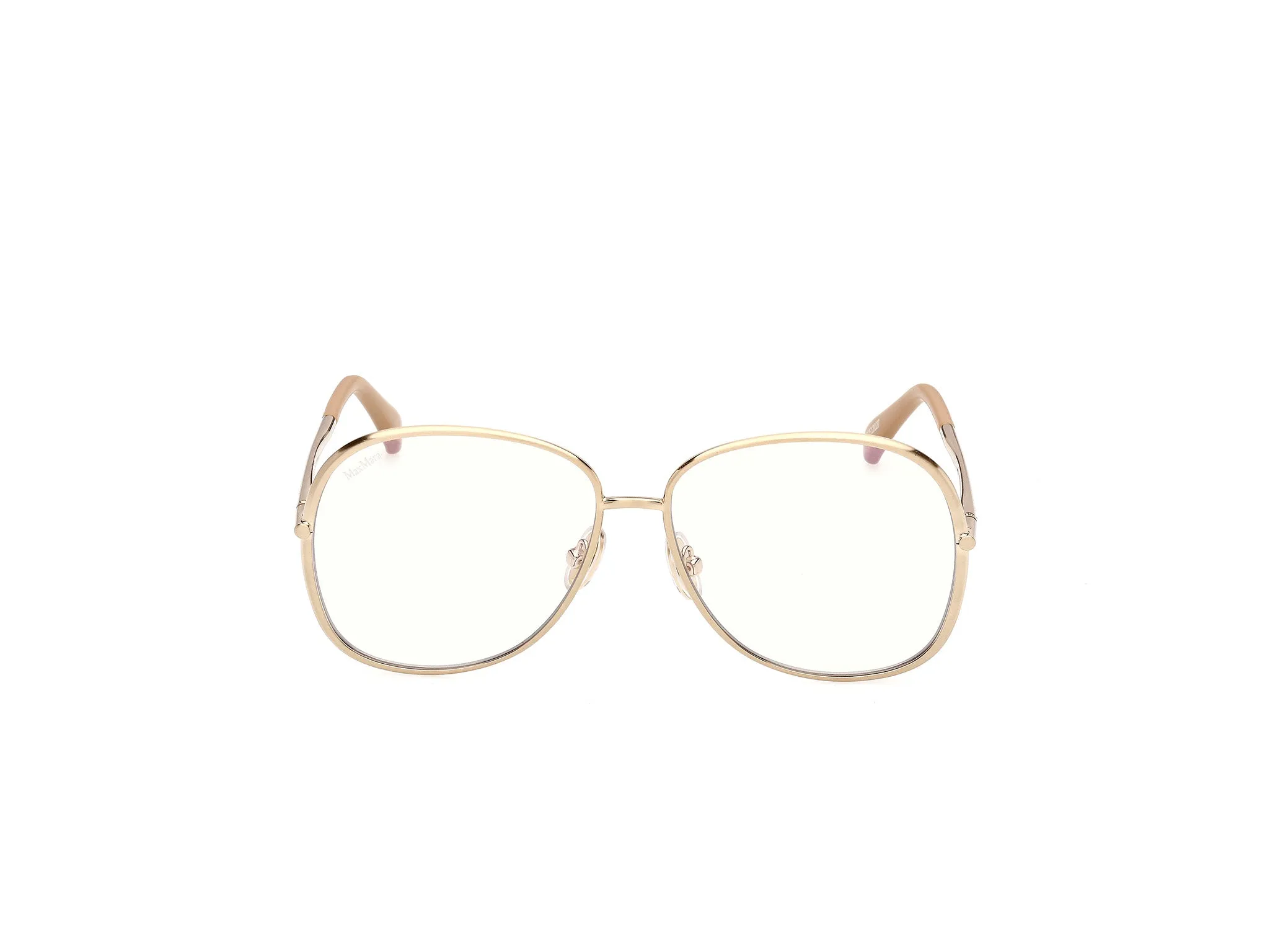 Max Mara MM5256-B 33 Montature da vista Metallo Oro Geometrica Normale - immagine 2