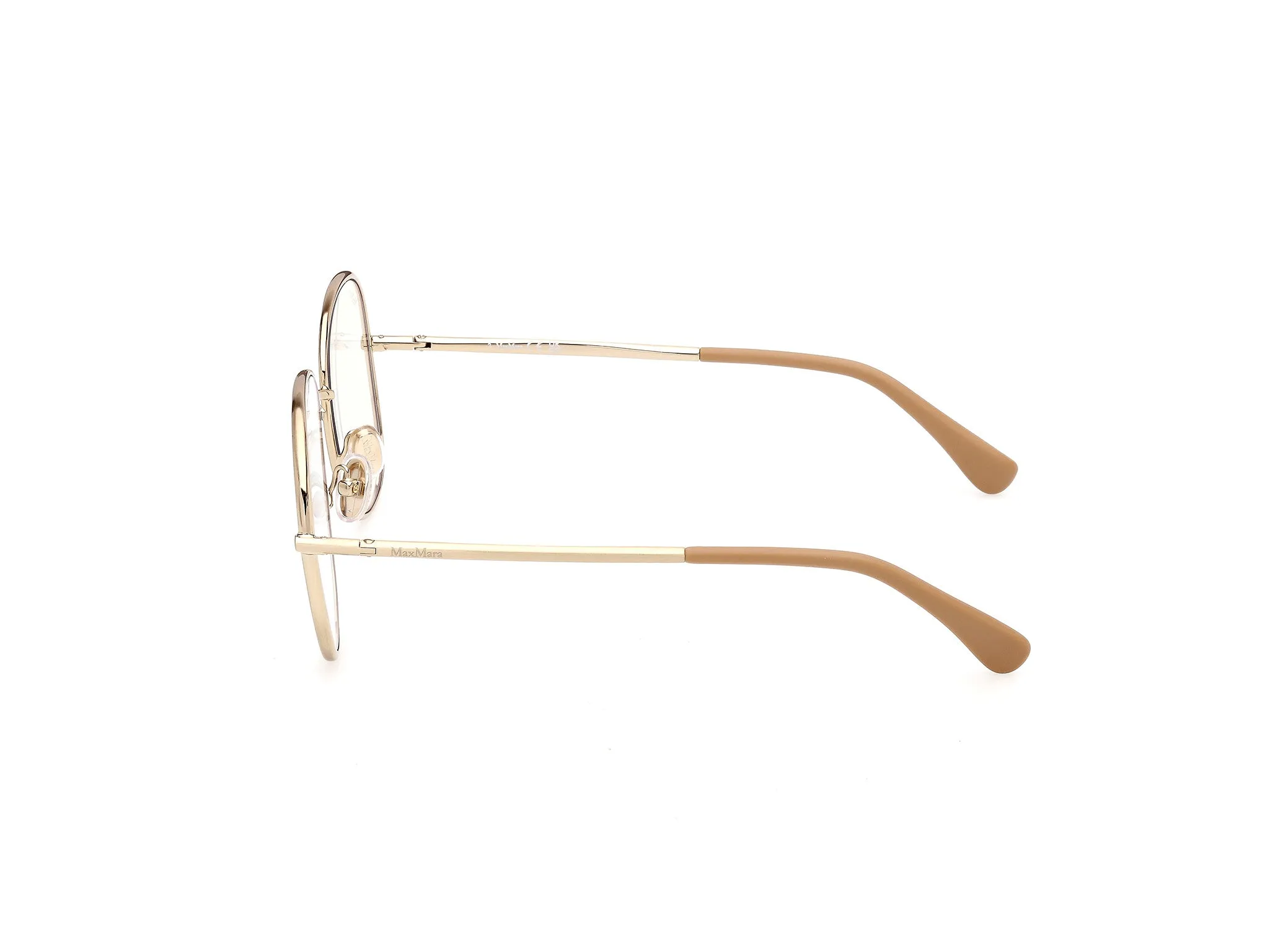 Max Mara MM5256-B 33 Montature da vista Metallo Oro Geometrica Normale - immagine 3