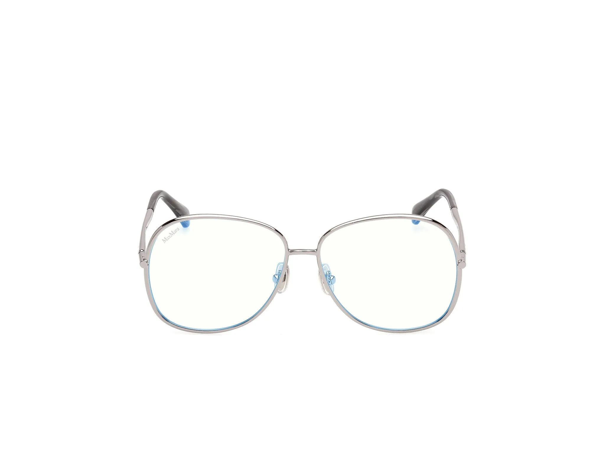Max Mara MM5256-B 14 Montature da vista Metallo Grigio Geometrica Normale - immagine 2