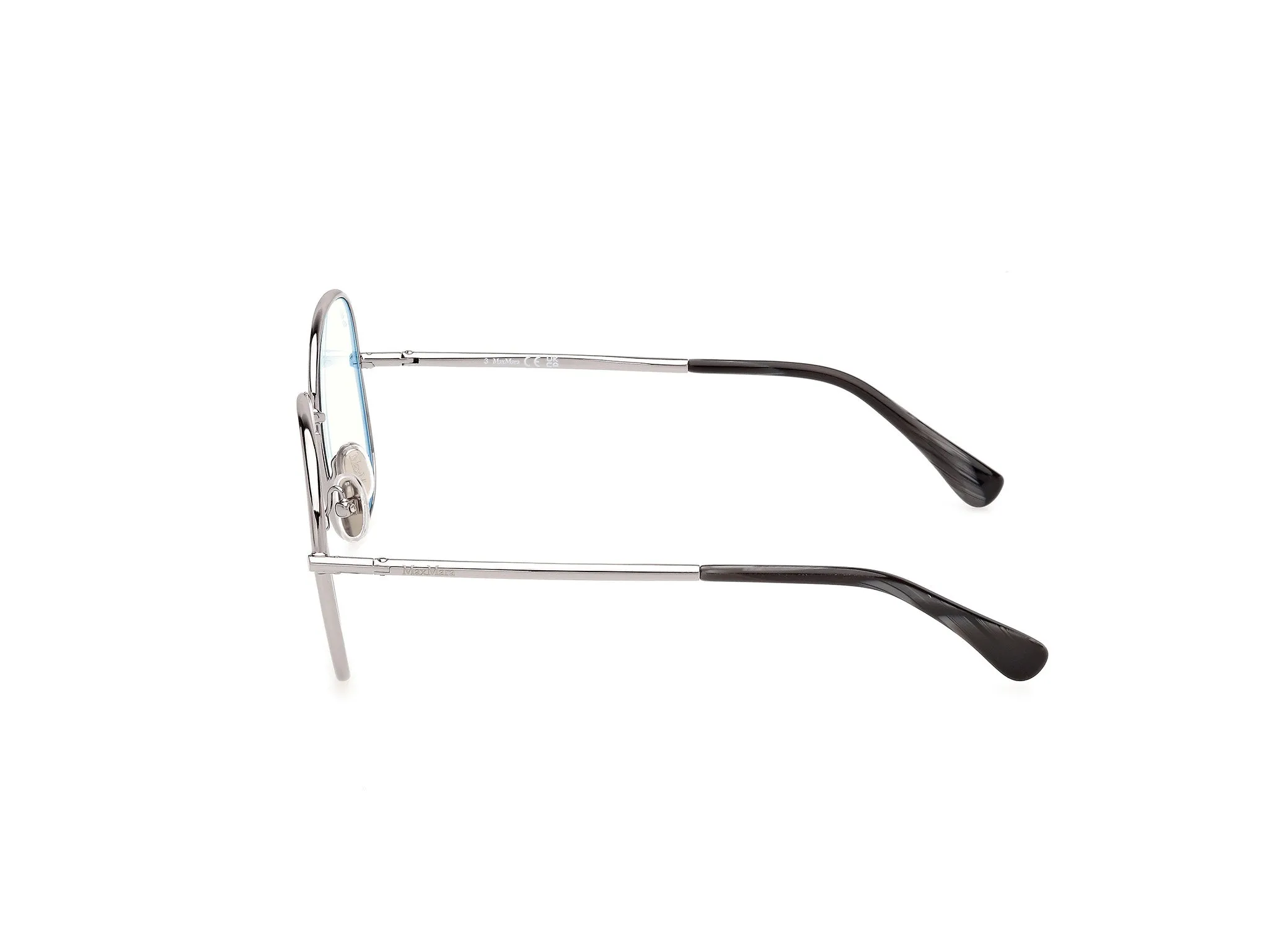 Max Mara MM5256-B 14 Montature da vista Metallo Grigio Geometrica Normale - immagine 3