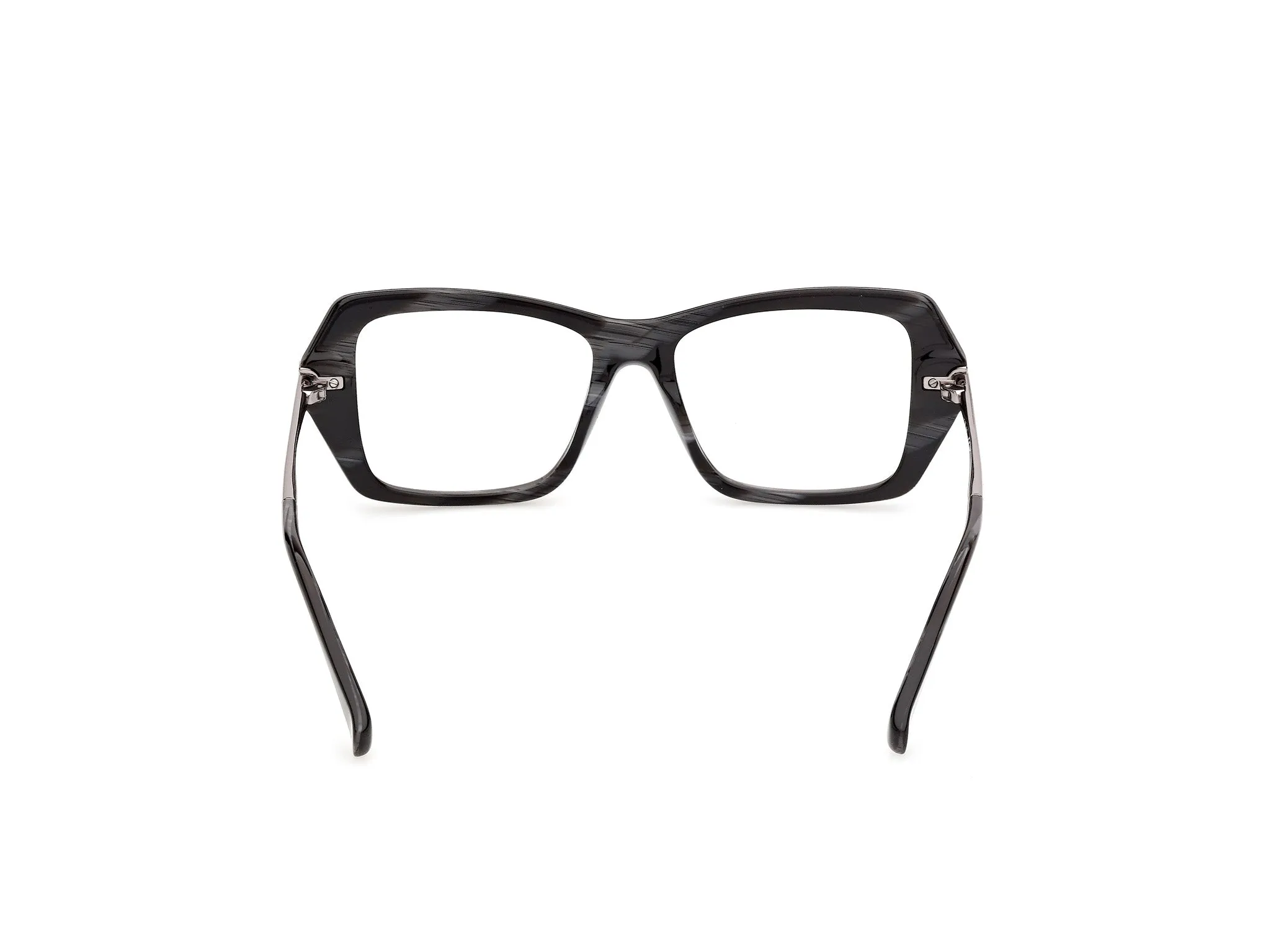 Max Mara MM5255 63 Montature da vista Acetato Nero Squadrata Normale - immagine 4