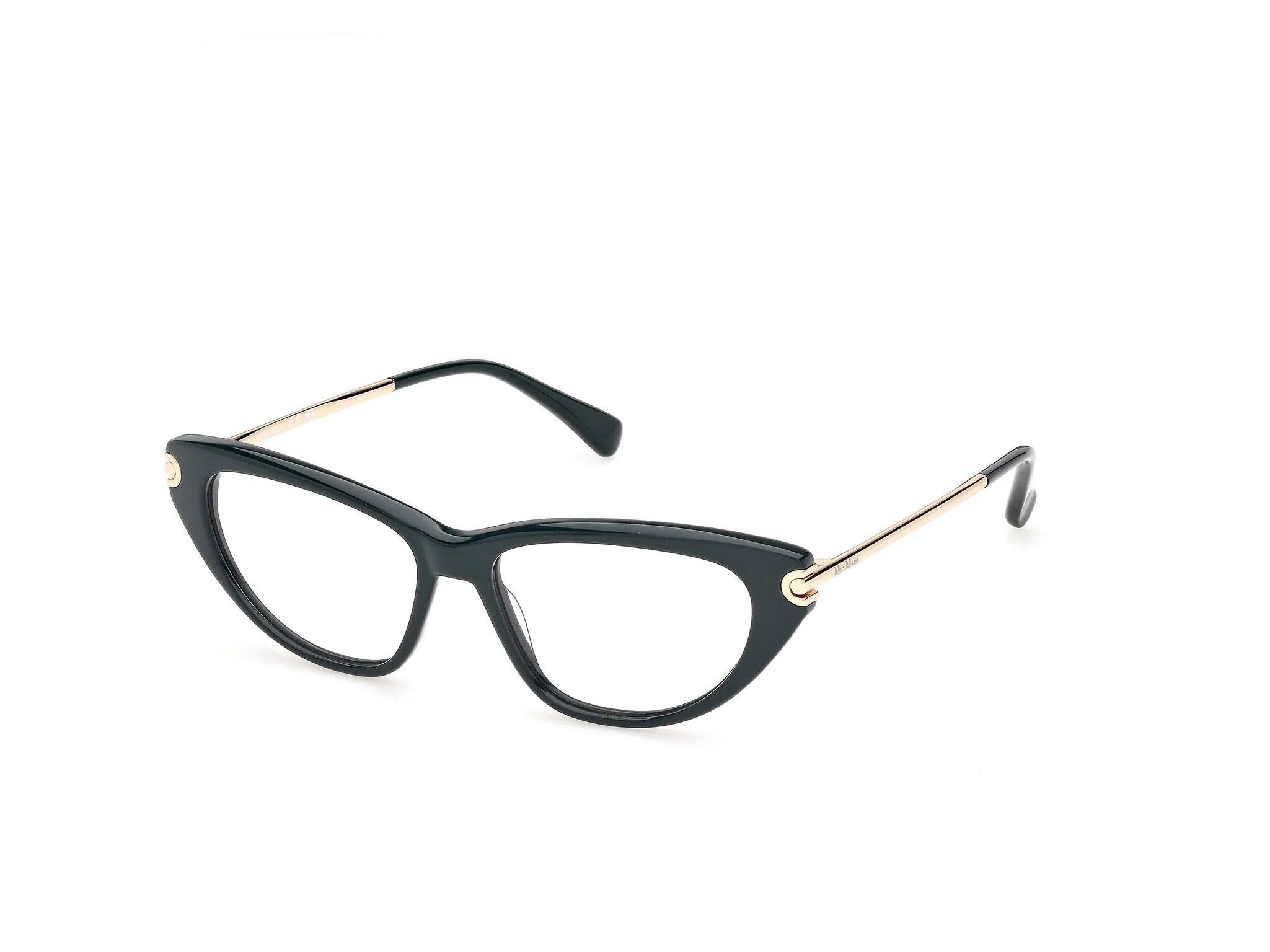 Max Mara MM5254 96 Montature da vista Acetato Verde Maschera Normale - immagine 1