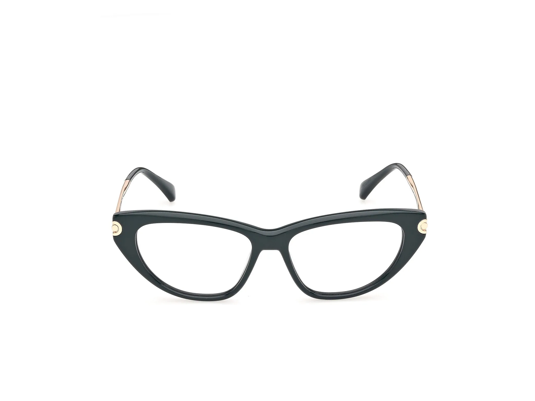 Max Mara MM5254 96 Montature da vista Acetato Verde Maschera Normale - immagine 2