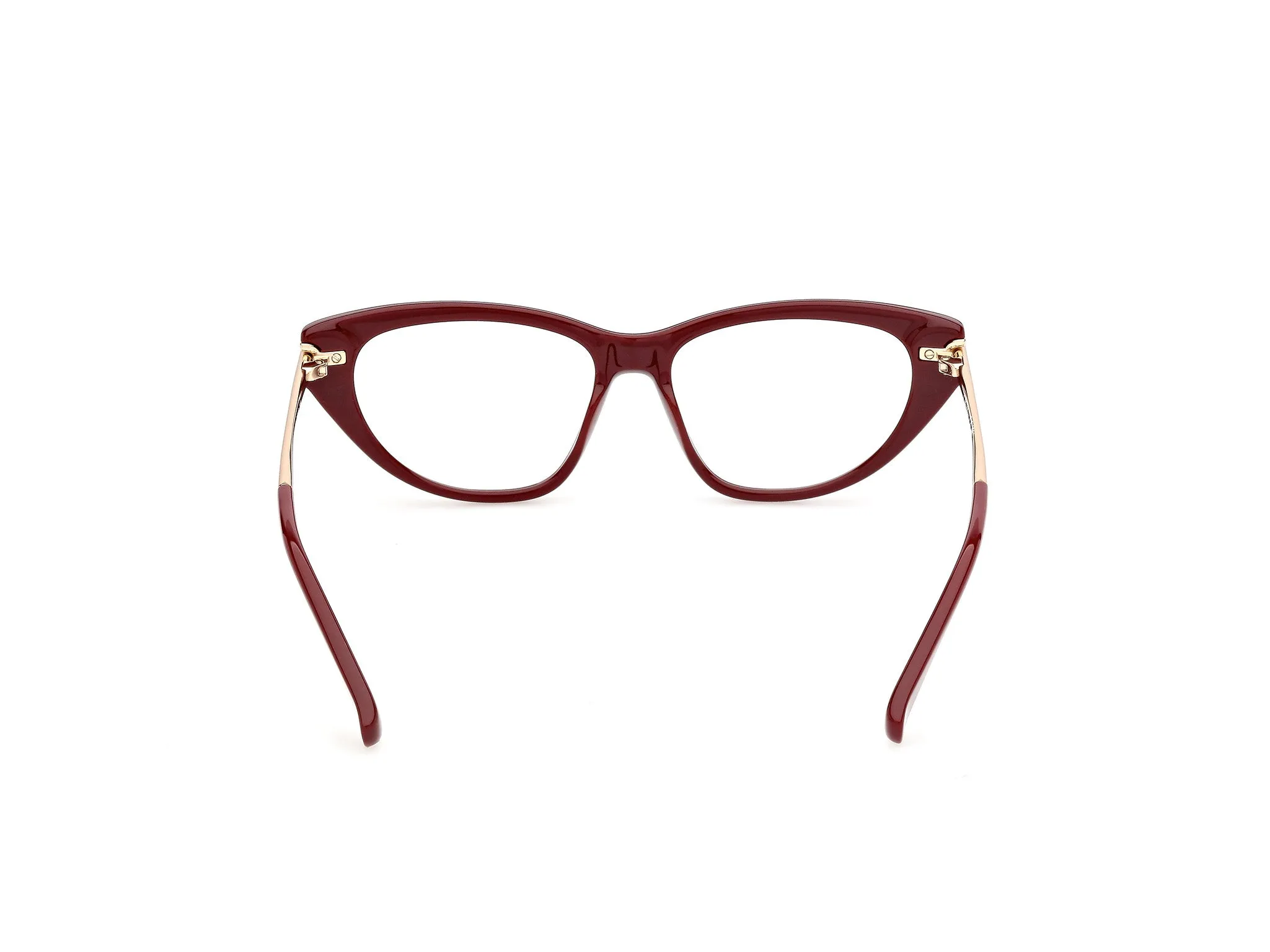 Max Mara MM5254 69 Montature da vista Acetato Bordeaux Maschera Normale - immagine 4
